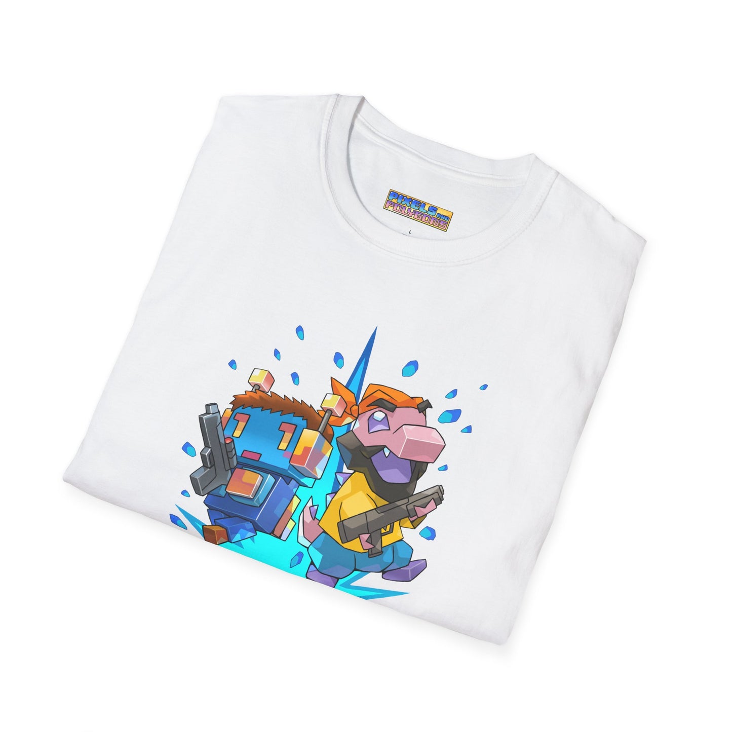 "Azure Sting" Unisex Softstyle T-Shirt