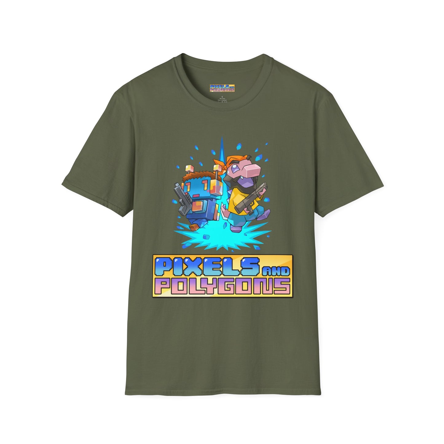 "Azure Sting" Unisex Softstyle T-Shirt