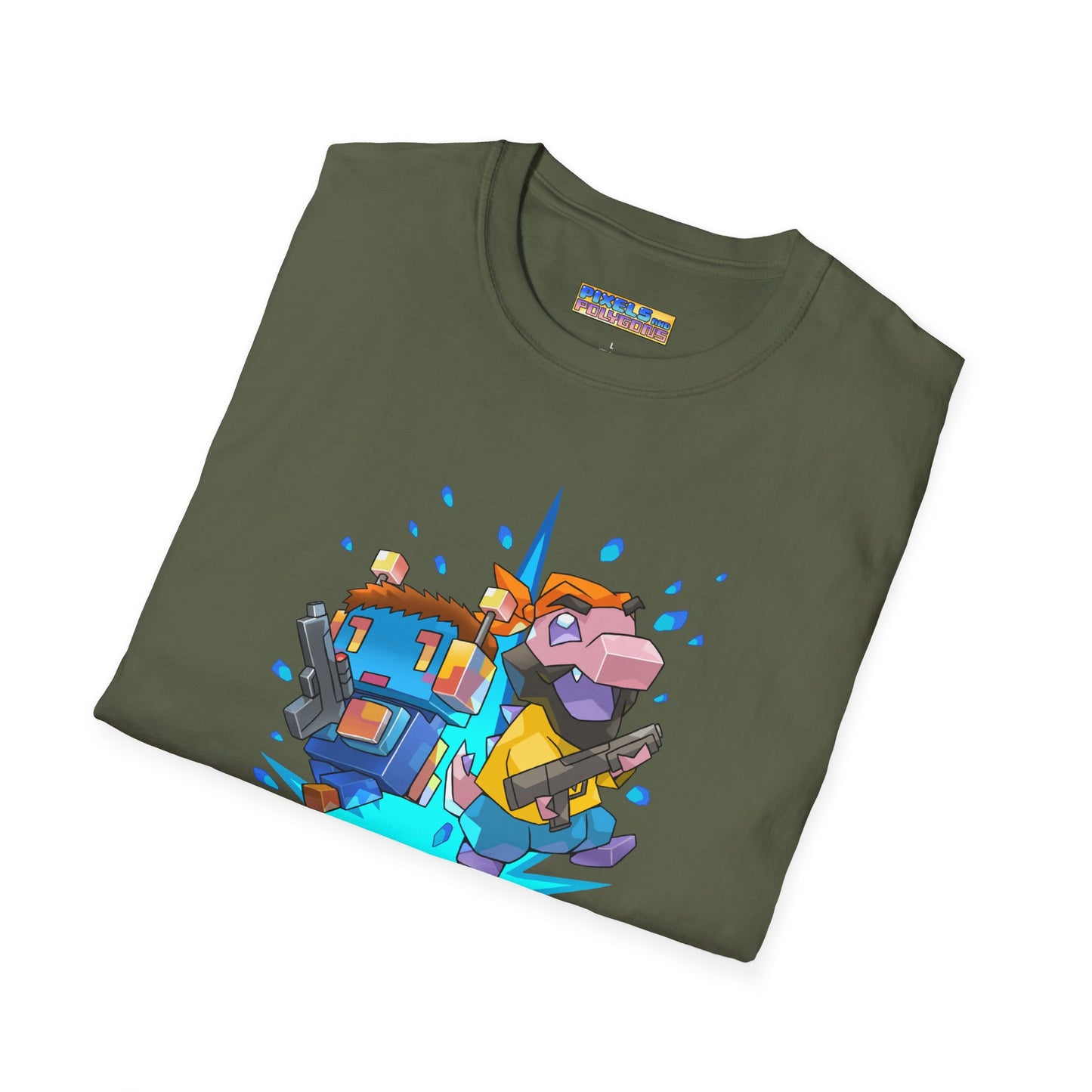 "Azure Sting" Unisex Softstyle T-Shirt
