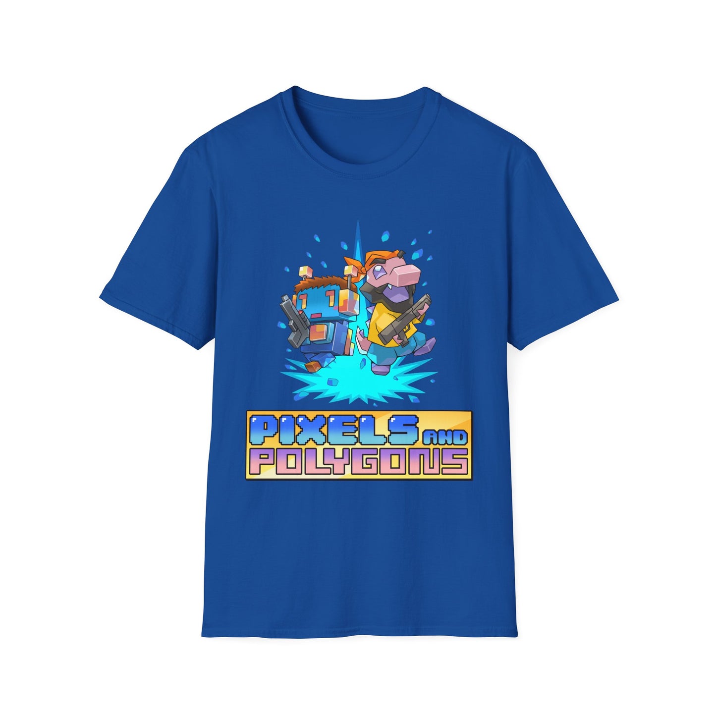 "Azure Sting" Unisex Softstyle T-Shirt