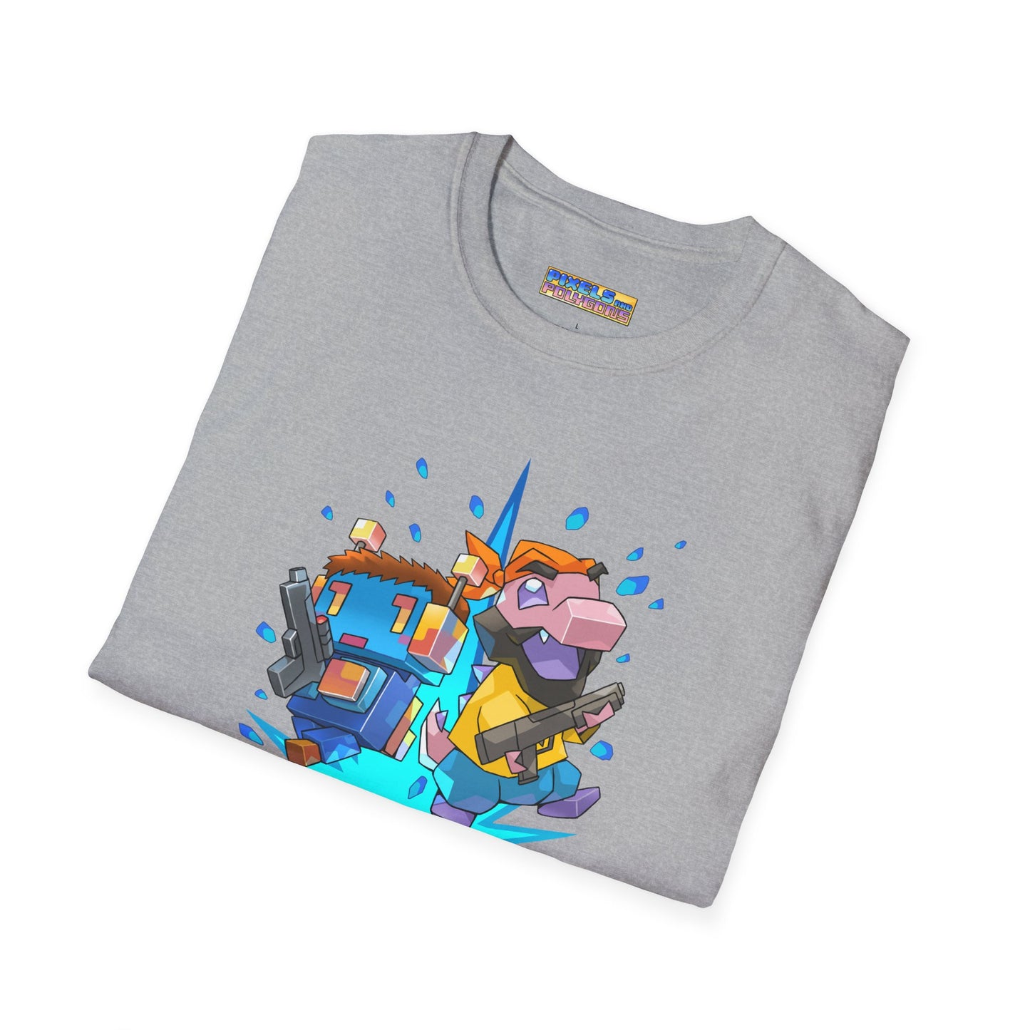 "Azure Sting" Unisex Softstyle T-Shirt