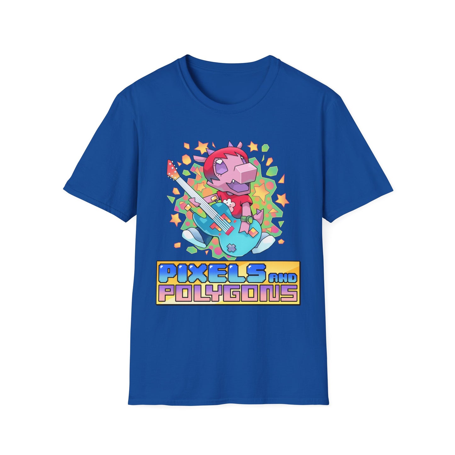 "Guitary Lamb" Unisex Softstyle T-Shirt