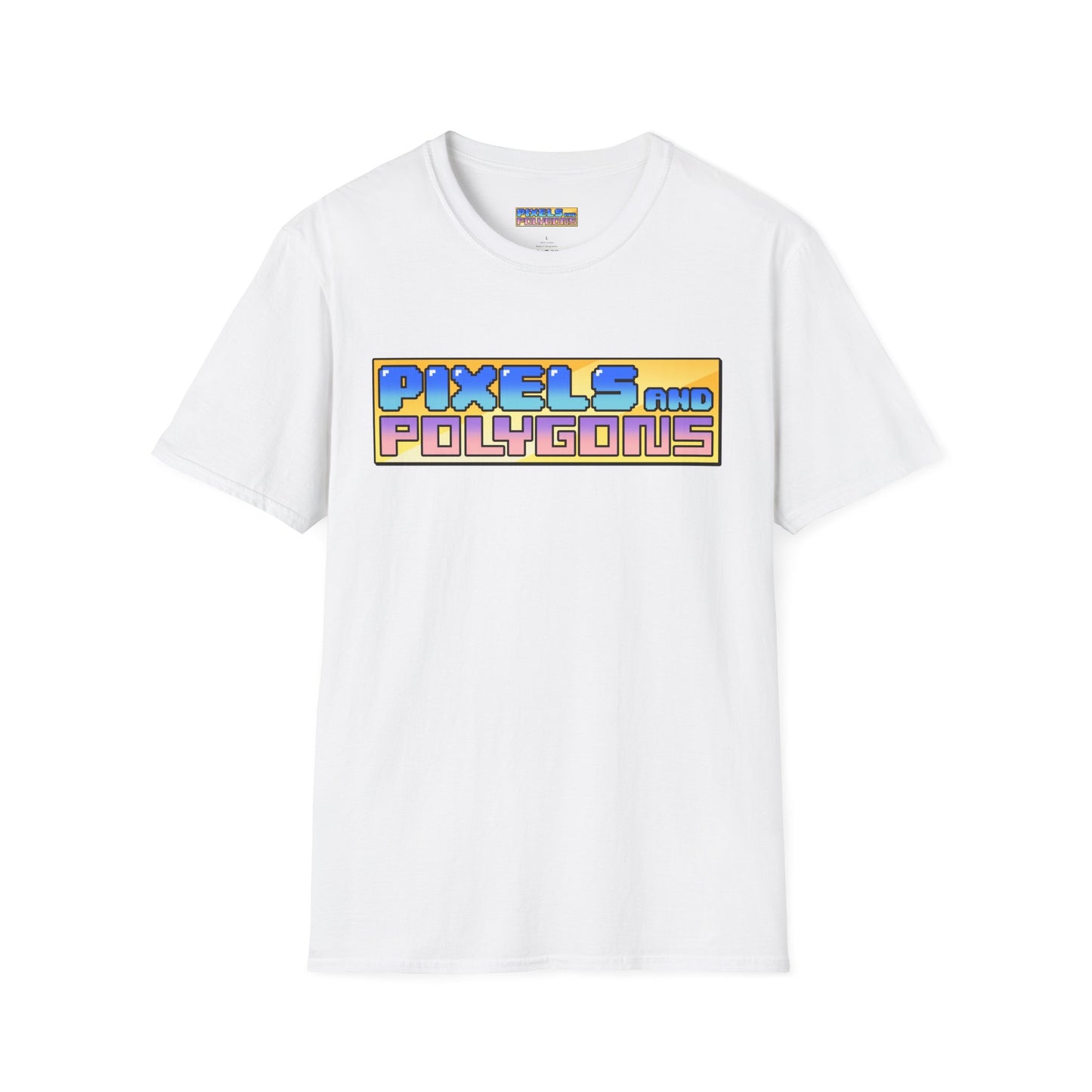 Pixels and Polygons Logo Unisex Softstyle T-Shirt