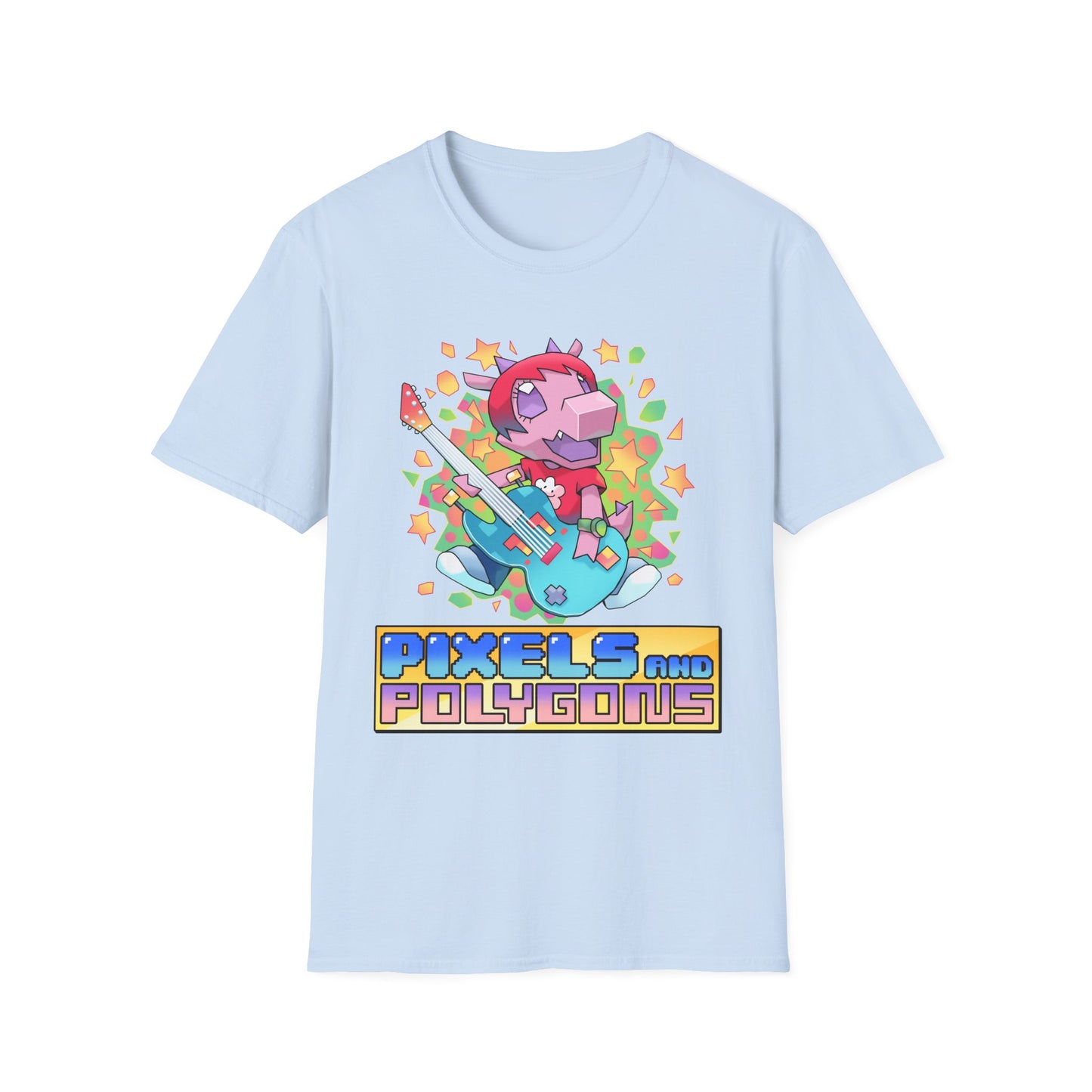 "Guitary Lamb" Unisex Softstyle T-Shirt
