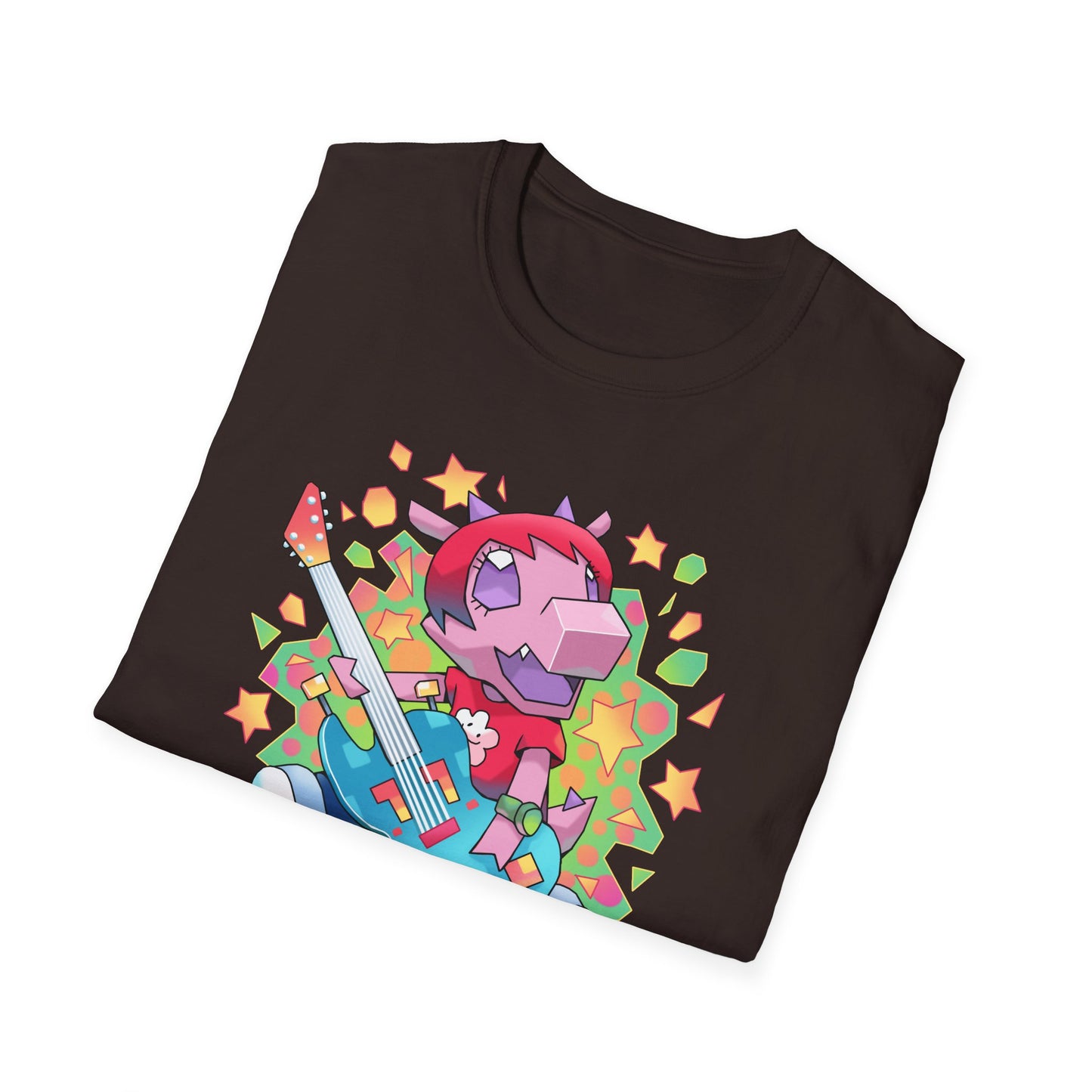 "Guitary Lamb" Unisex Softstyle T-Shirt