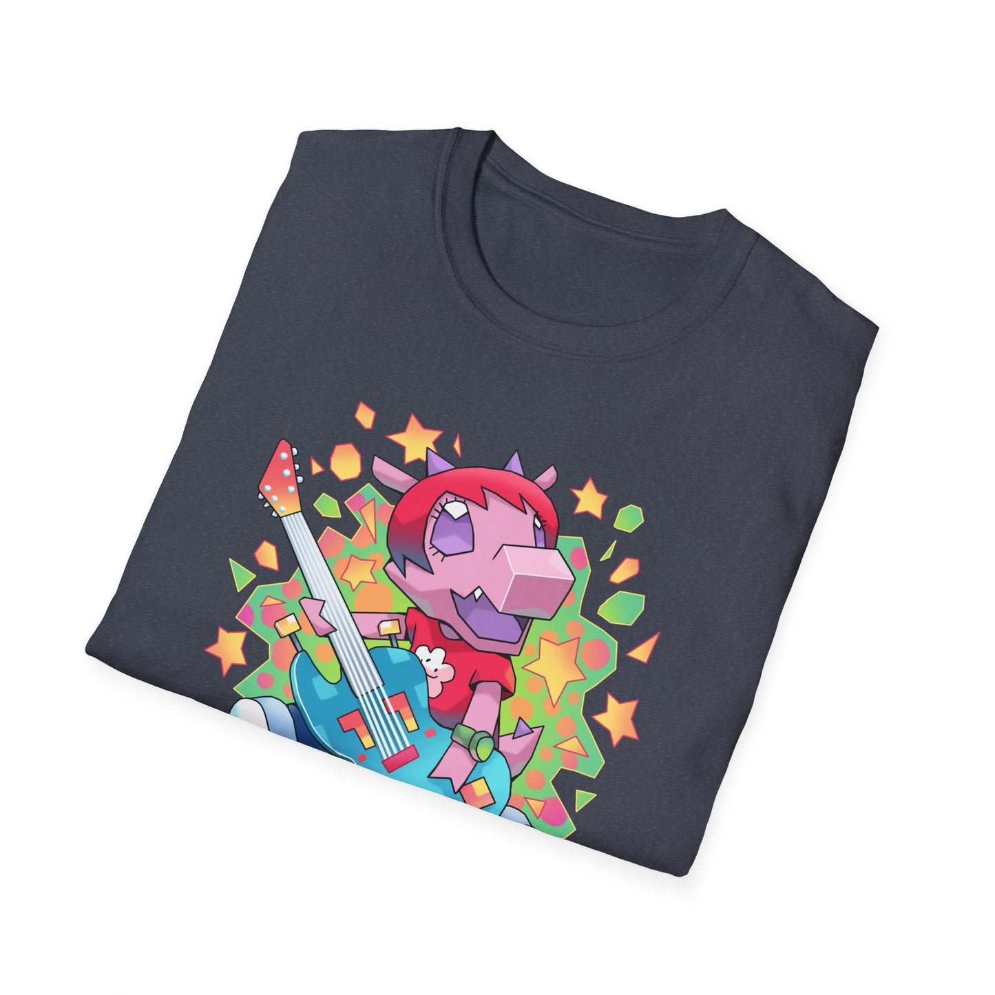 "Guitary Lamb" Unisex Softstyle T-Shirt