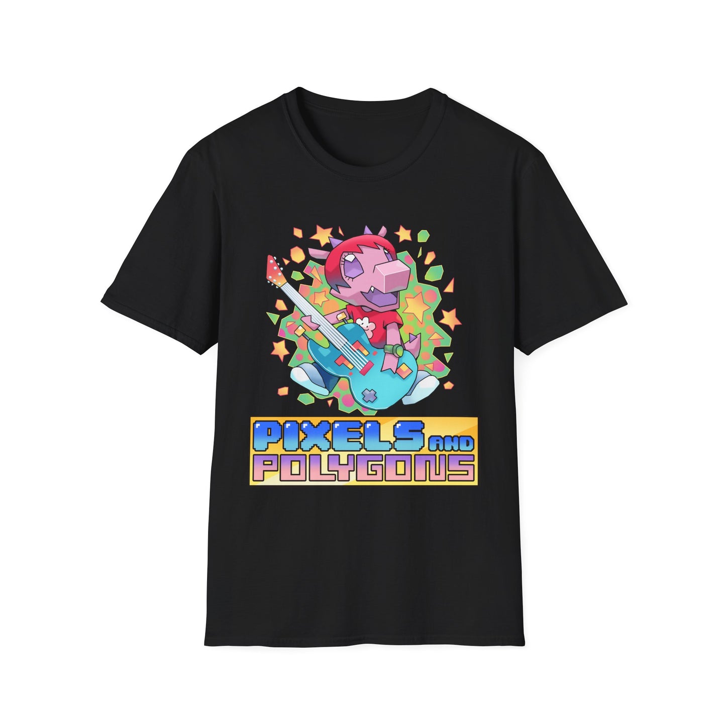"Guitary Lamb" Unisex Softstyle T-Shirt
