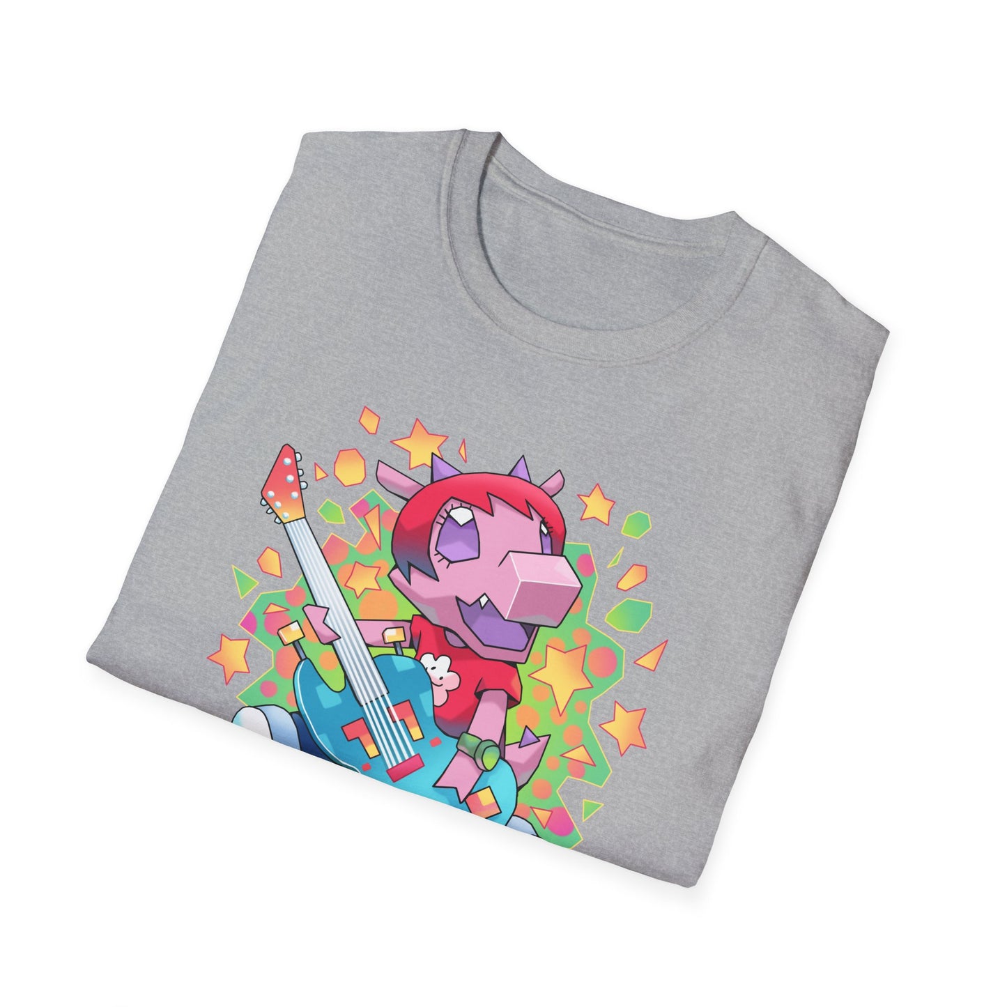 "Guitary Lamb" Unisex Softstyle T-Shirt