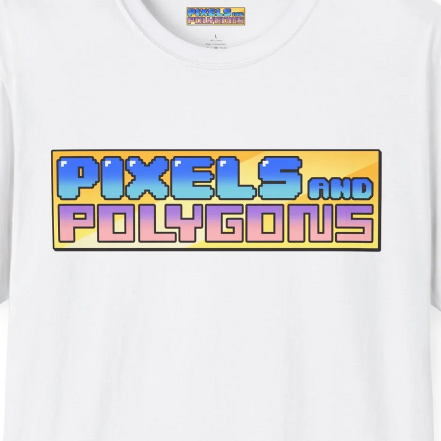 Pixels and Polygons Logo Unisex Softstyle T-Shirt