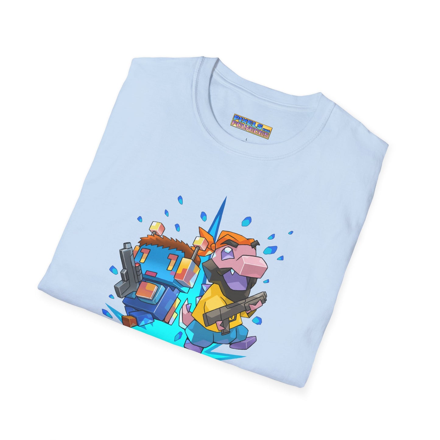 "Azure Sting" Unisex Softstyle T-Shirt
