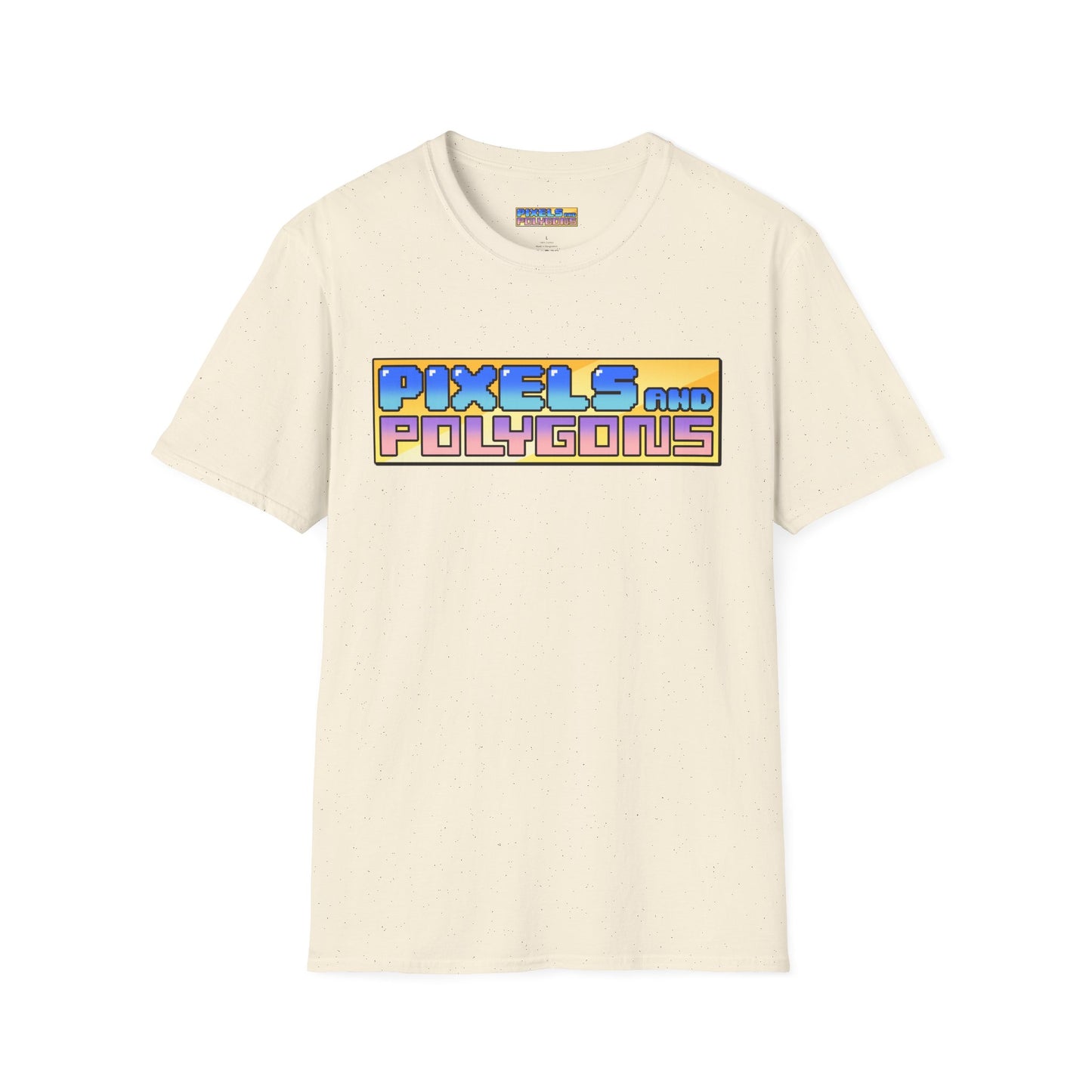 Pixels and Polygons Logo Unisex Softstyle T-Shirt