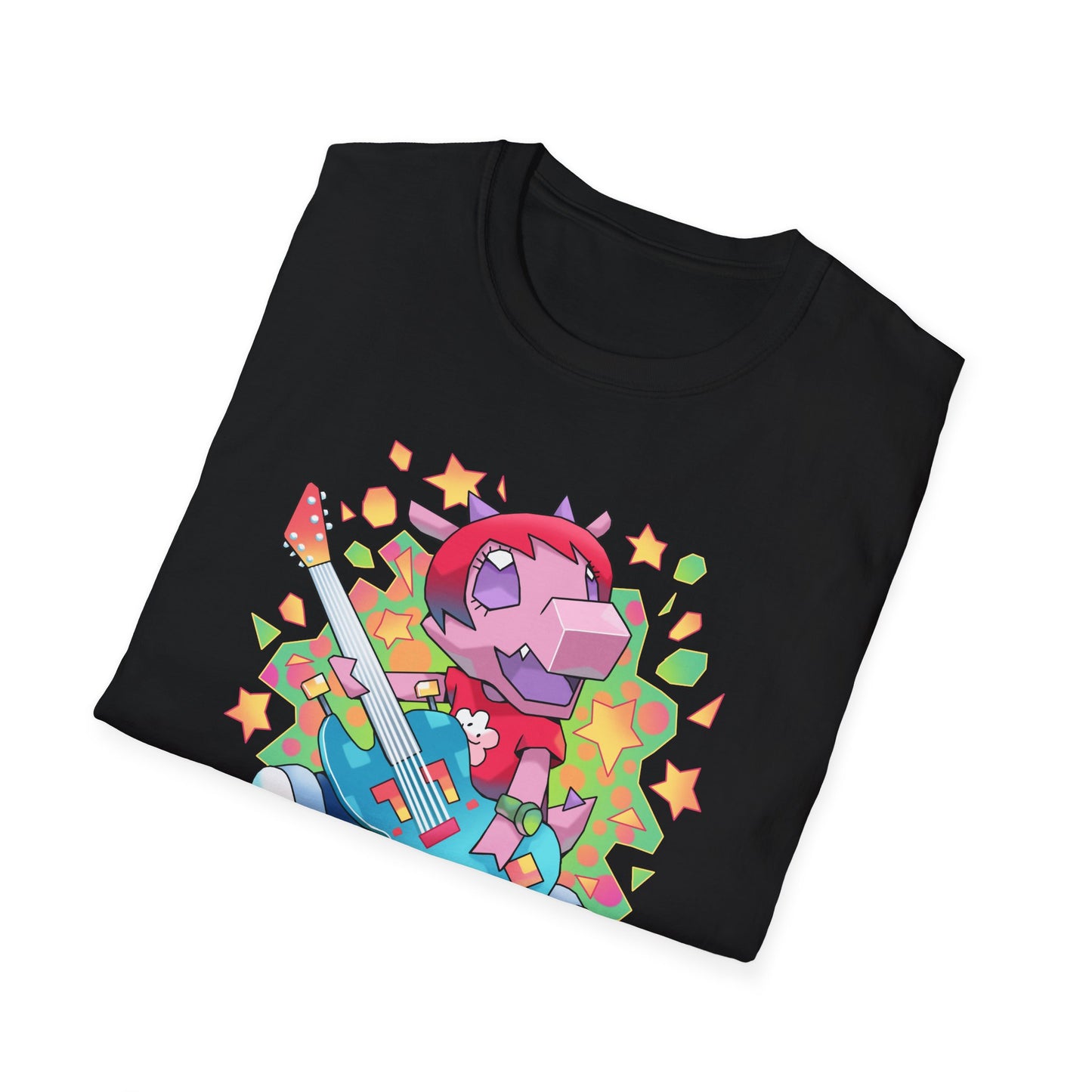 "Guitary Lamb" Unisex Softstyle T-Shirt