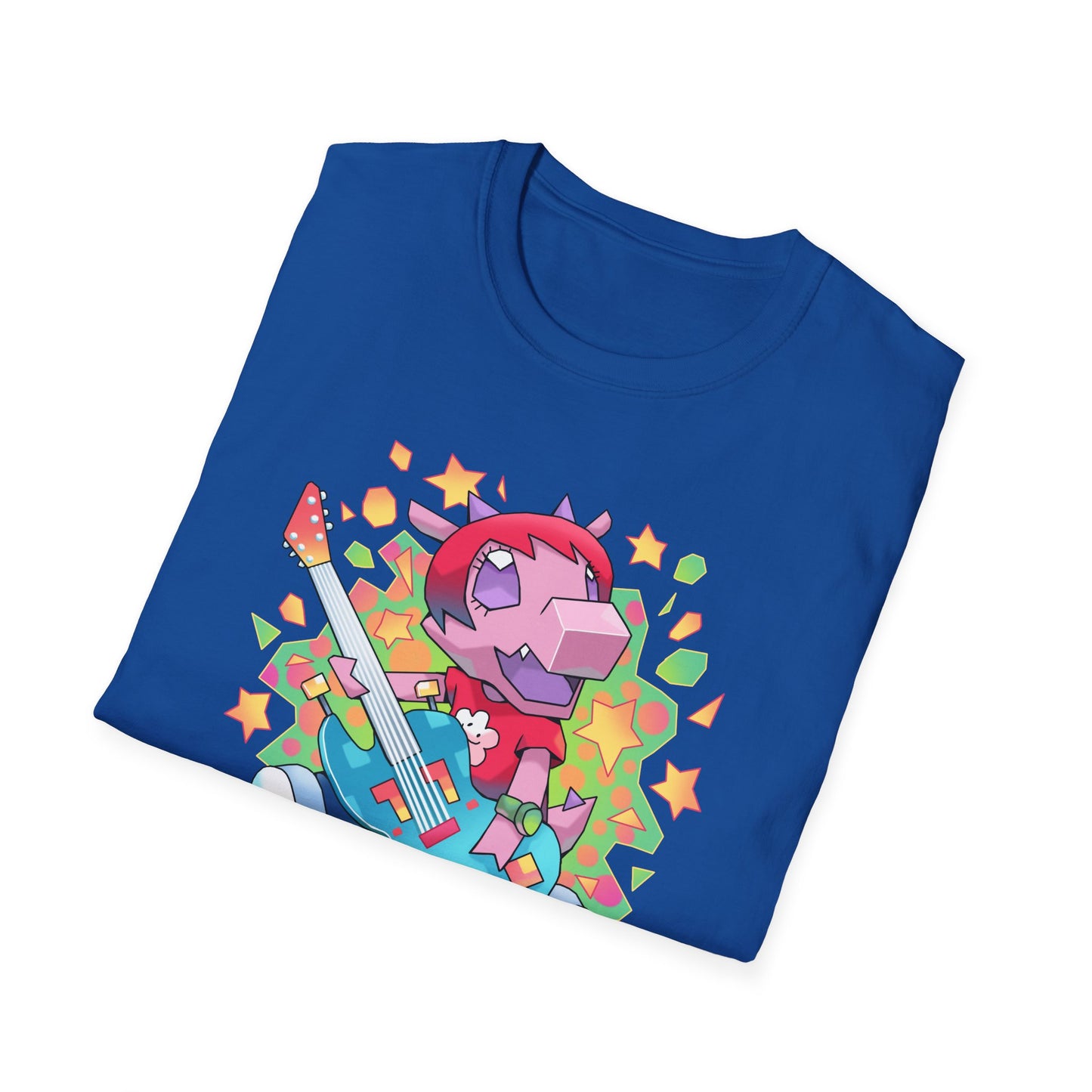 "Guitary Lamb" Unisex Softstyle T-Shirt