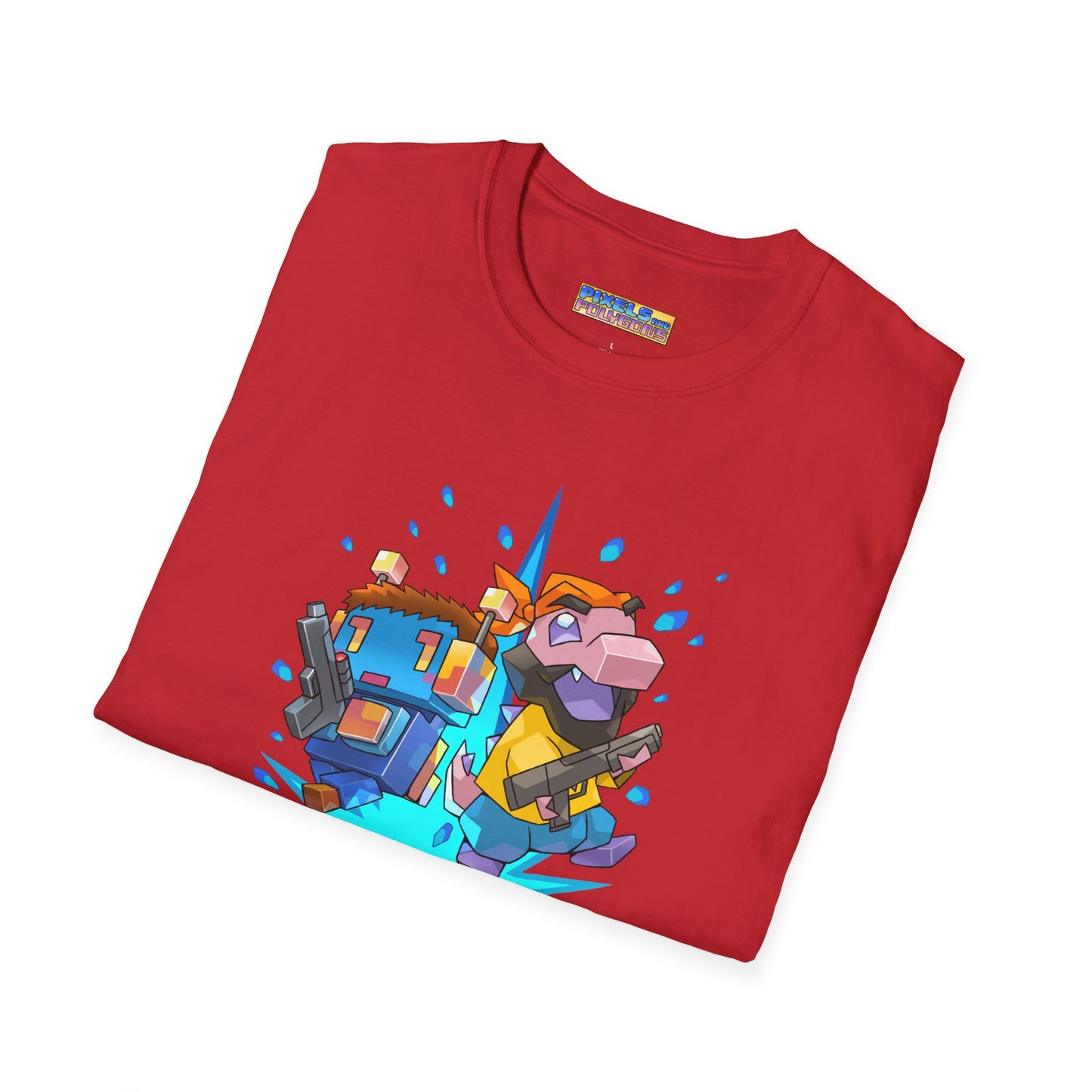 "Azure Sting" Unisex Softstyle T-Shirt