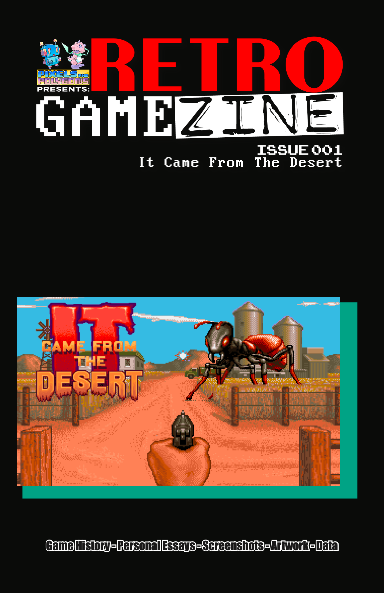 Retro Game Zine - It Came from the Desert