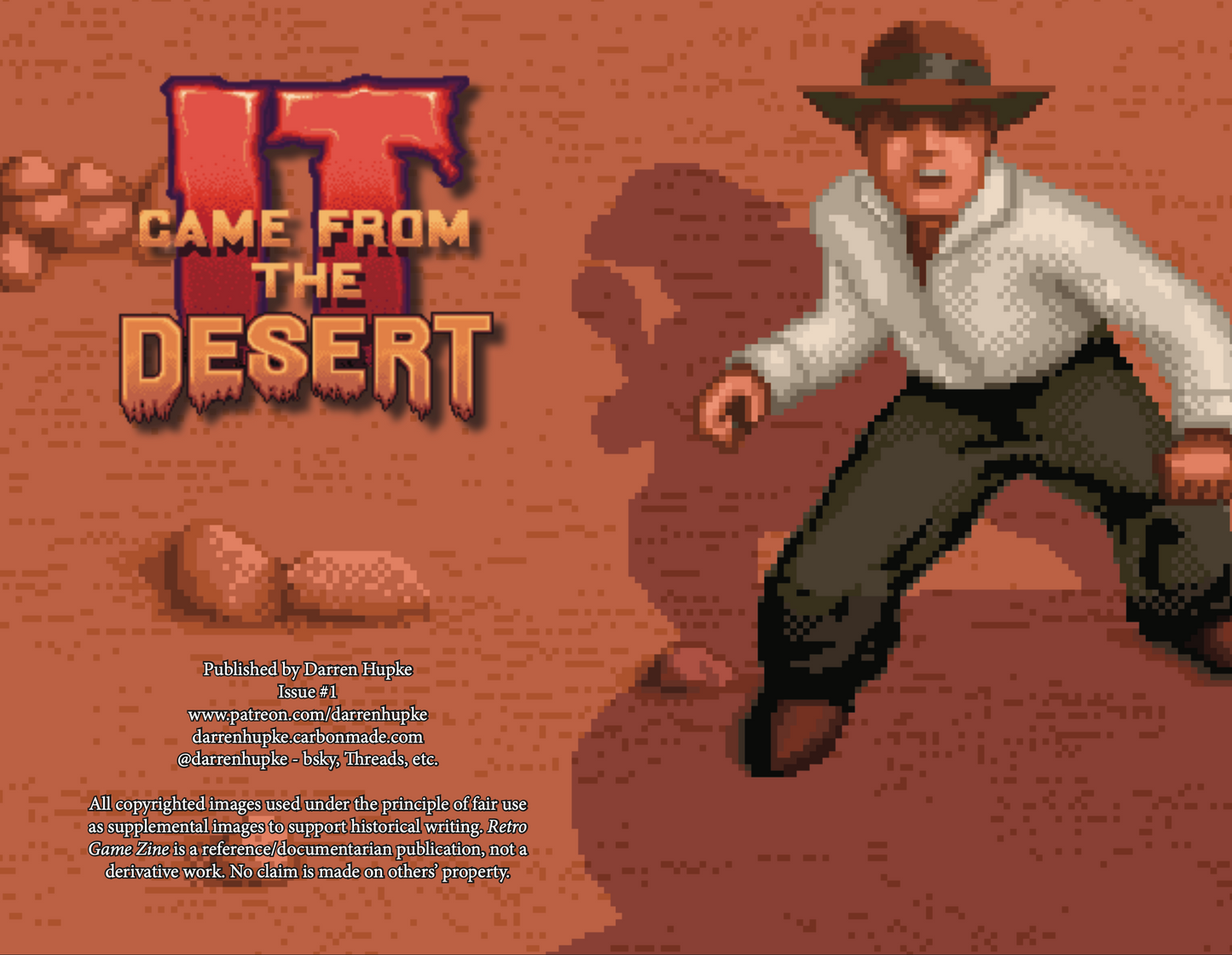 Retro Game Zine - It Came from the Desert