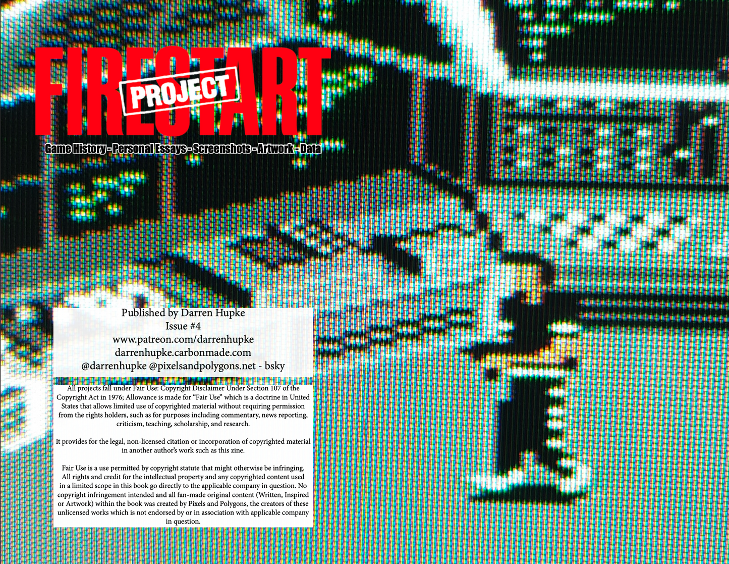 Retro Game Zine - Project Firestart