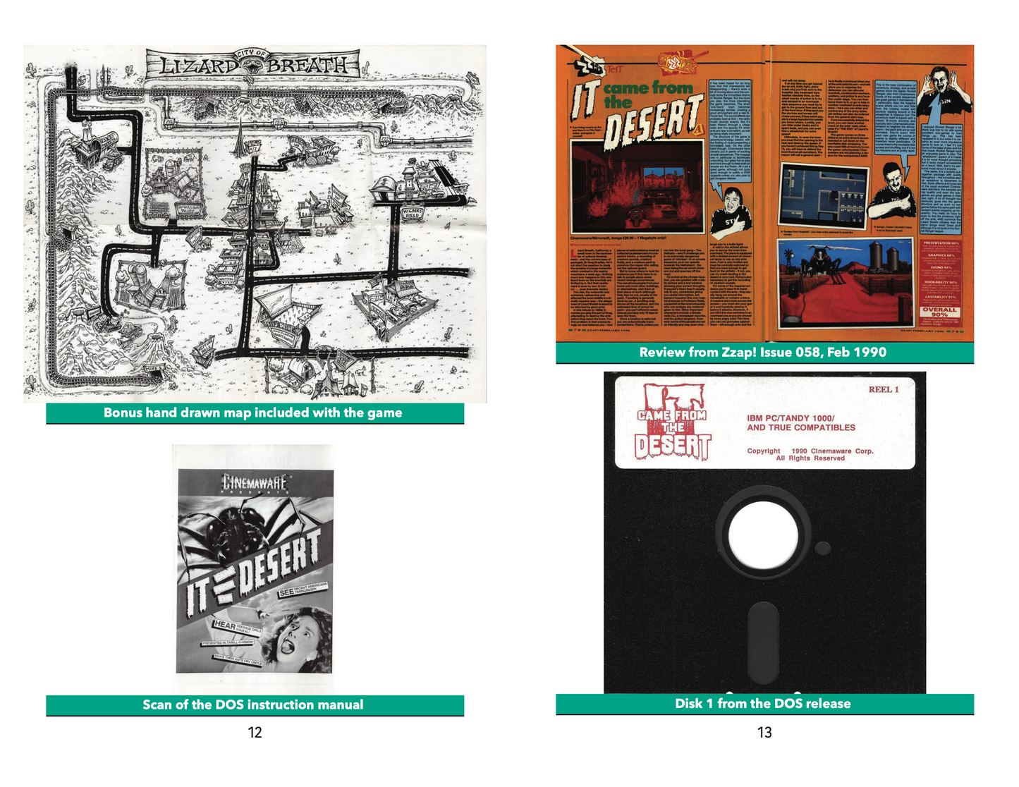 Retro Game Zine - It Came from the Desert