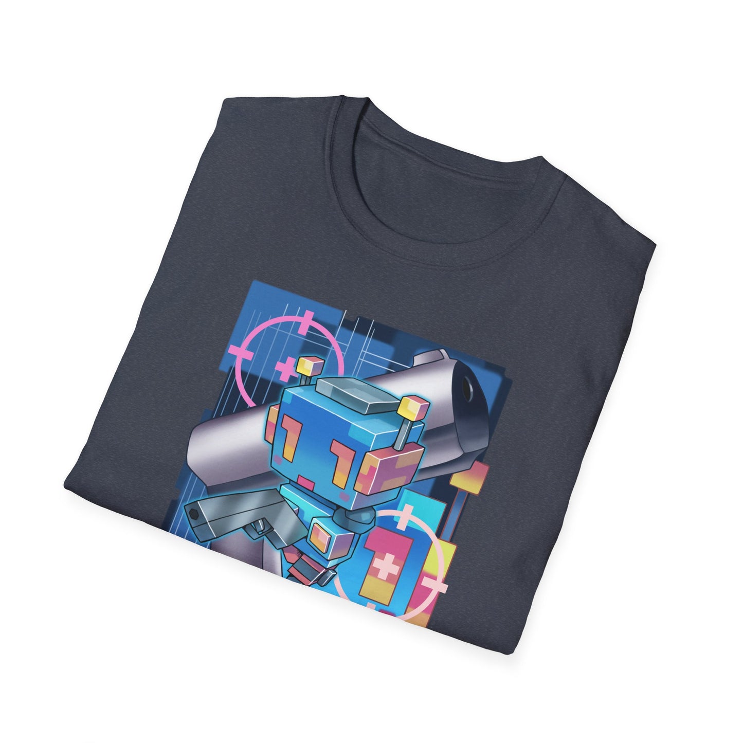 "Covert Robot" Unisex Softstyle T-Shirt