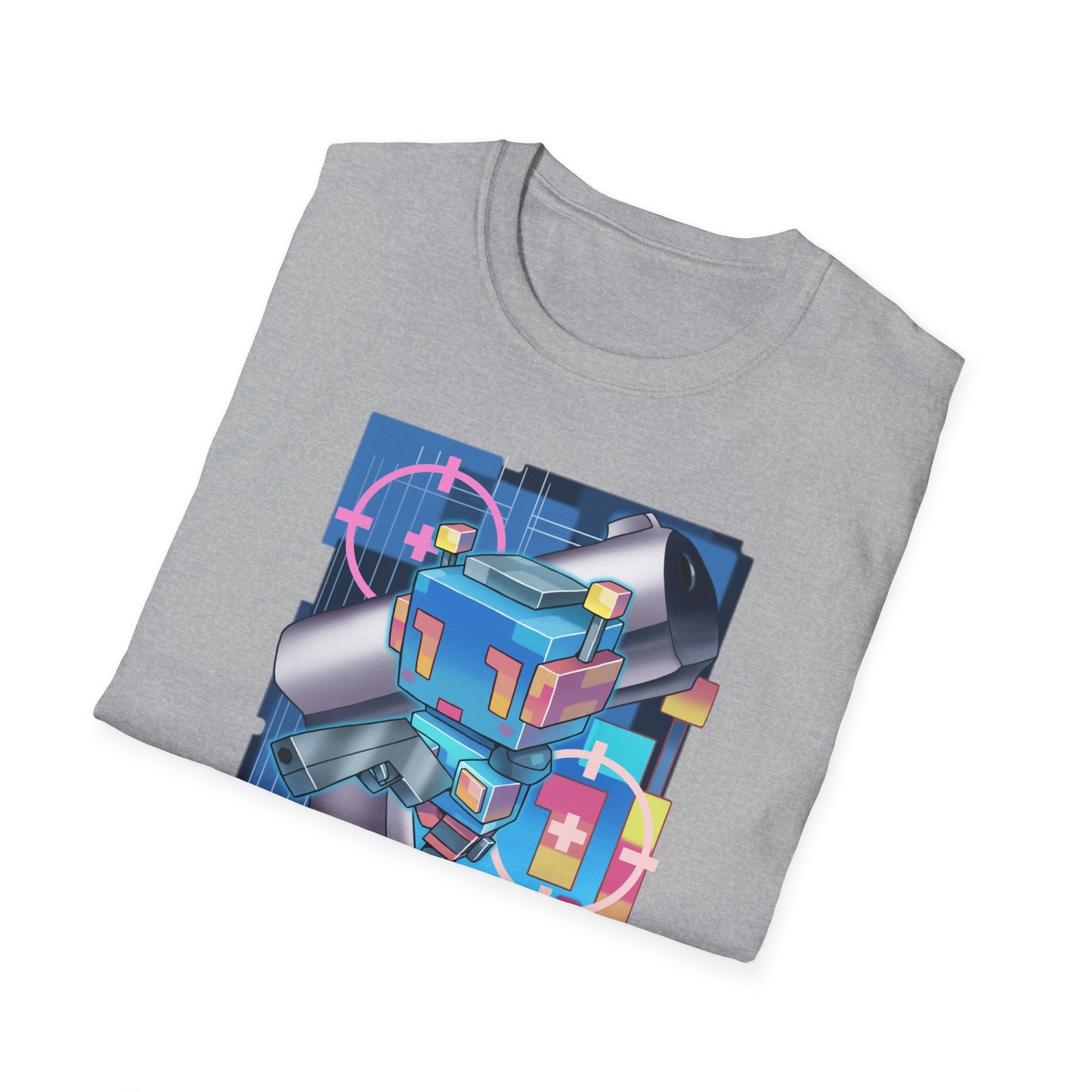 "Covert Robot" Unisex Softstyle T-Shirt