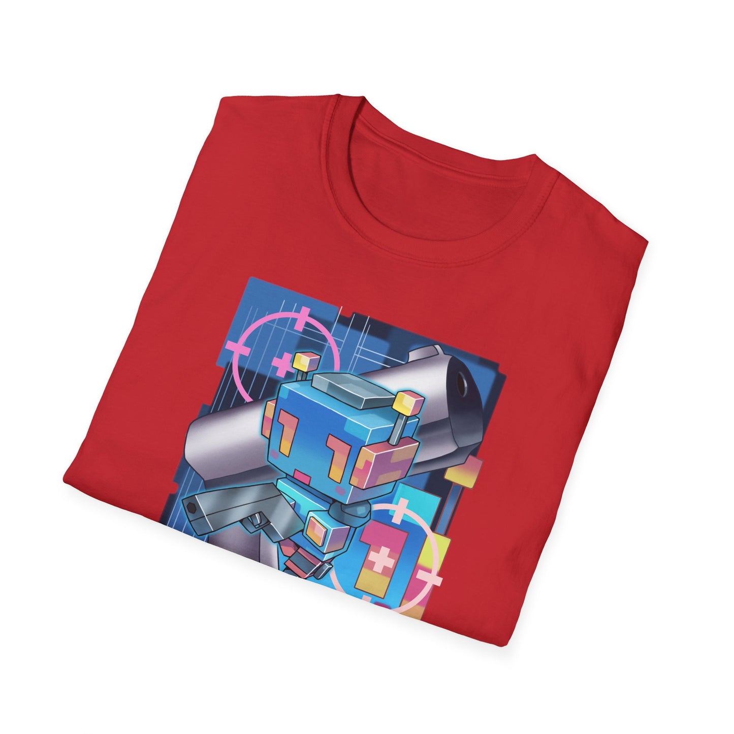 "Covert Robot" Unisex Softstyle T-Shirt