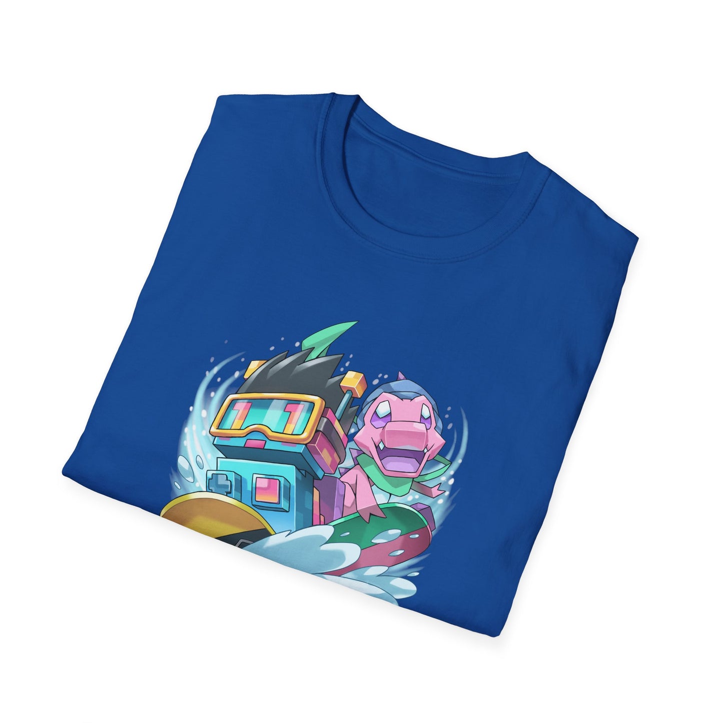 "Snowboard Mascots!" Unisex Softstyle T-Shirt