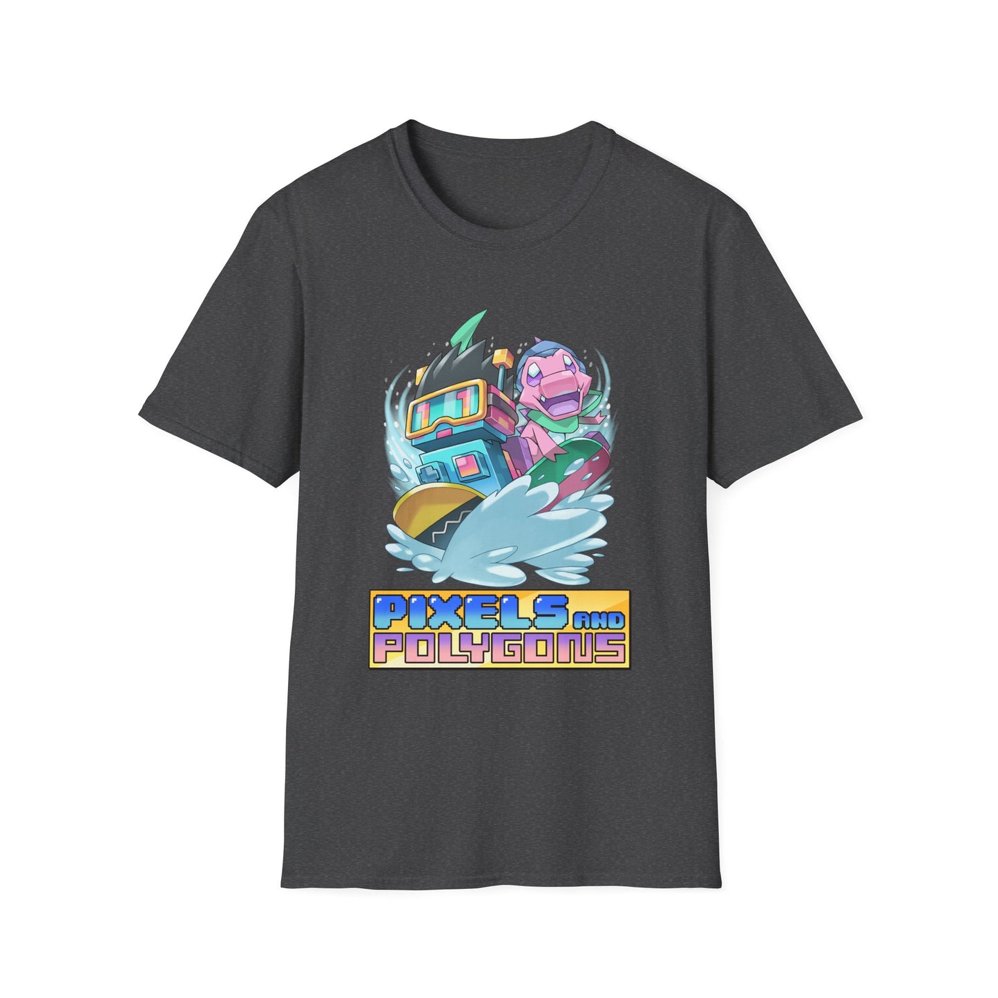 "Snowboard Mascots!" Unisex Softstyle T-Shirt