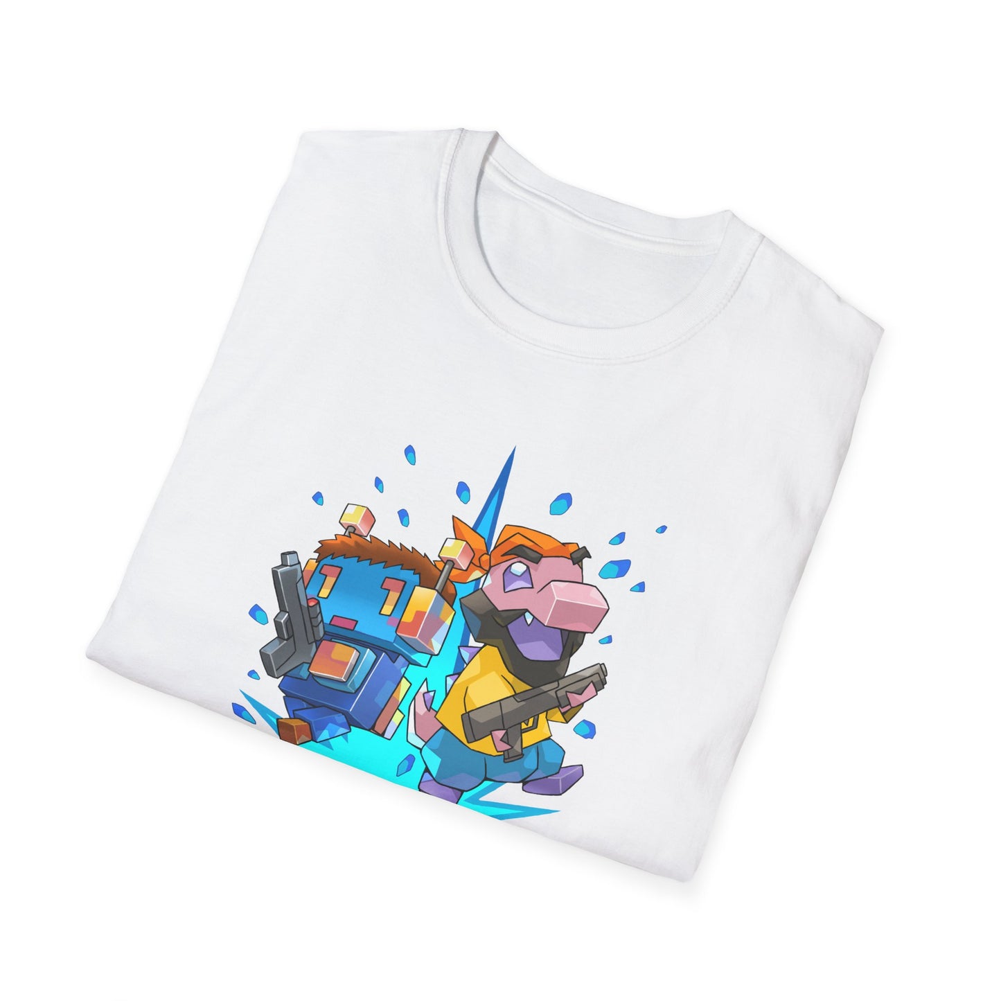 "Azure Sting" Unisex Softstyle T-Shirt