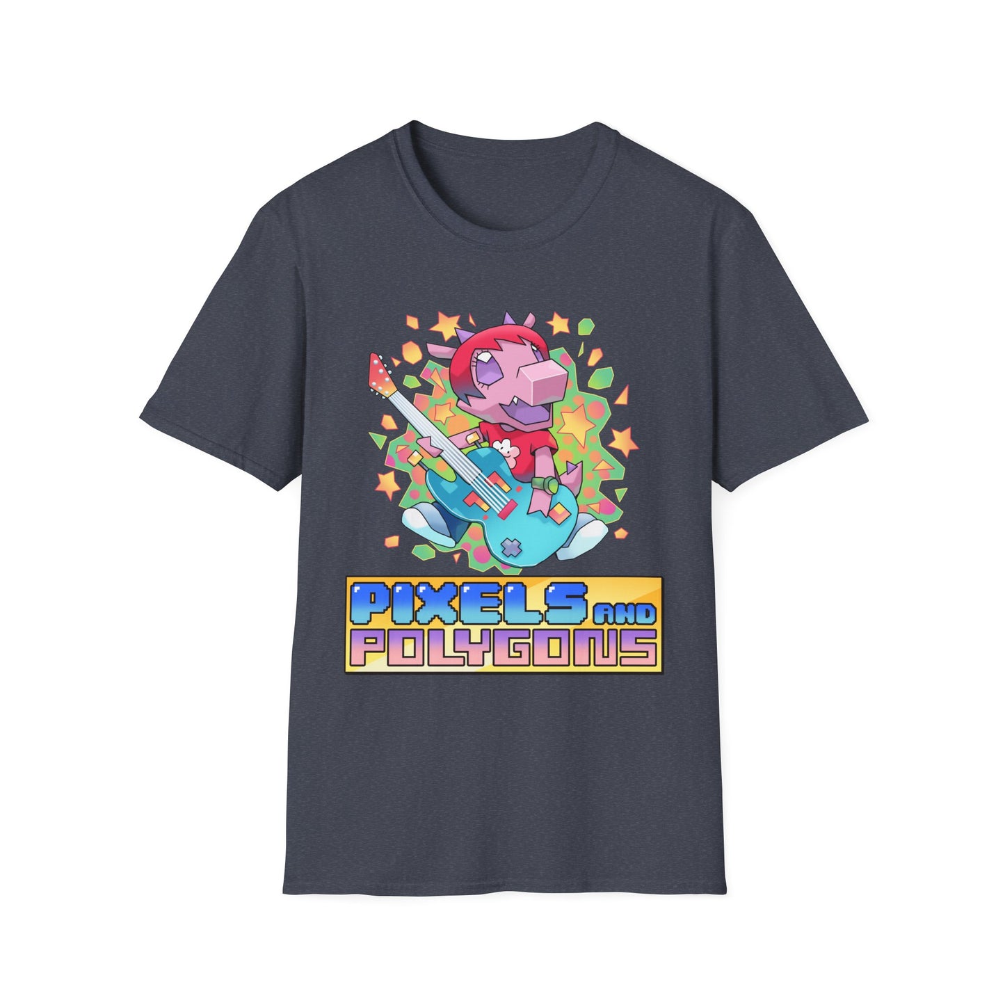 "Guitary Lamb" Unisex Softstyle T-Shirt