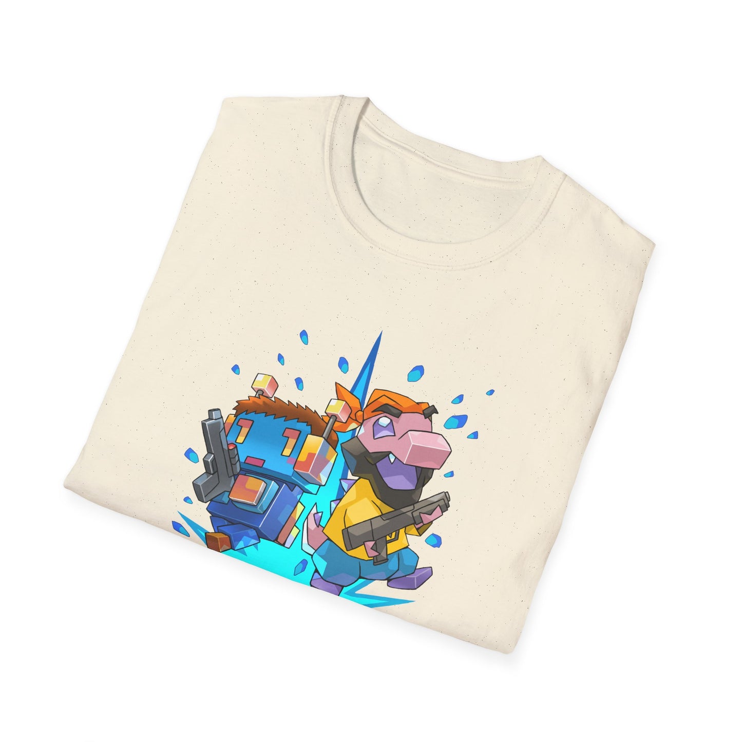 "Azure Sting" Unisex Softstyle T-Shirt