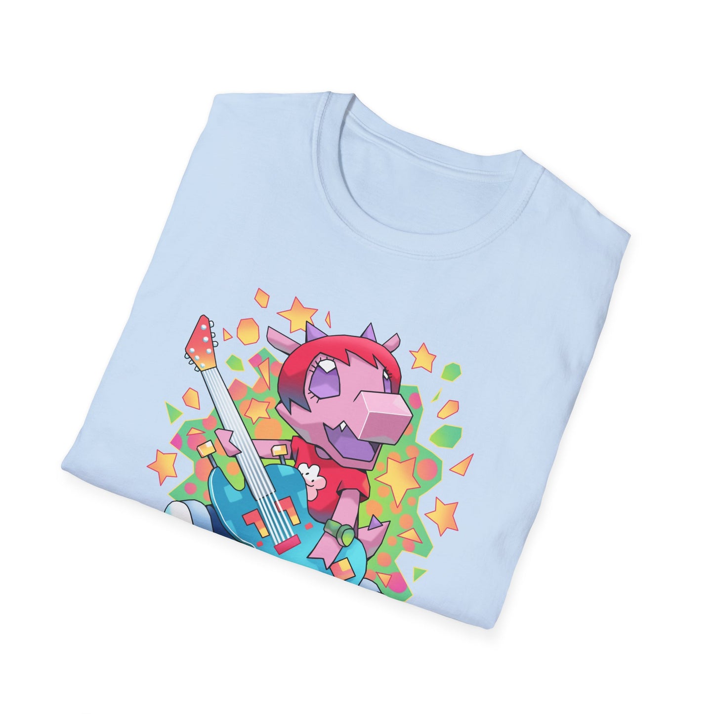 "Guitary Lamb" Unisex Softstyle T-Shirt