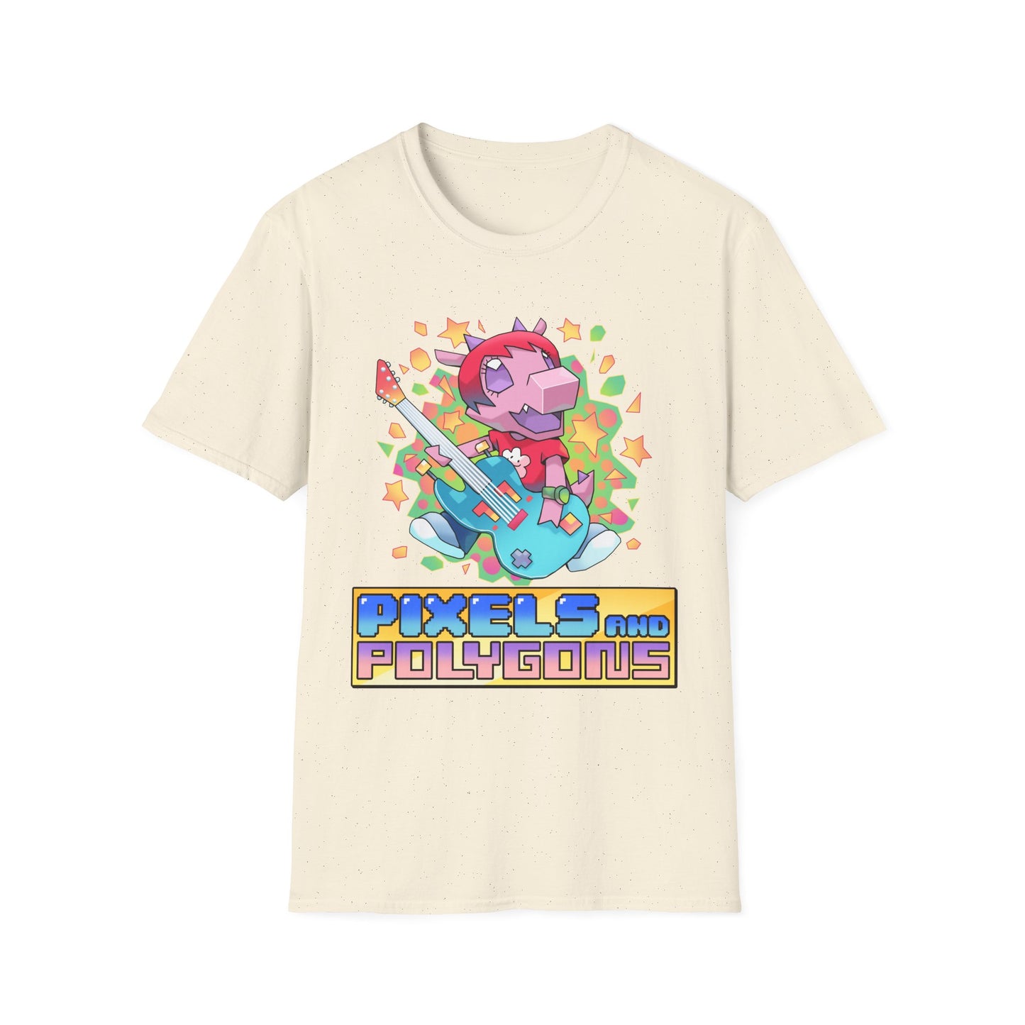 "Guitary Lamb" Unisex Softstyle T-Shirt