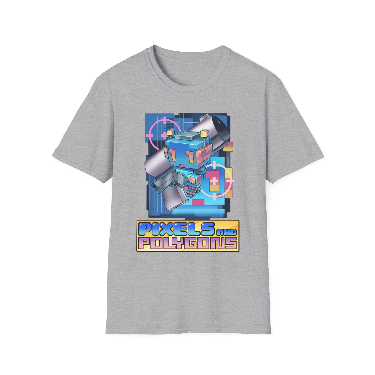 "Covert Robot" Unisex Softstyle T-Shirt