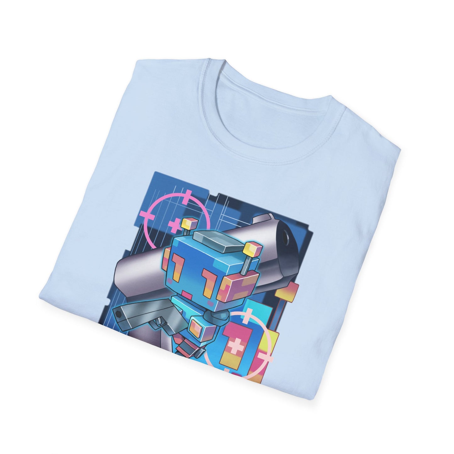 "Covert Robot" Unisex Softstyle T-Shirt