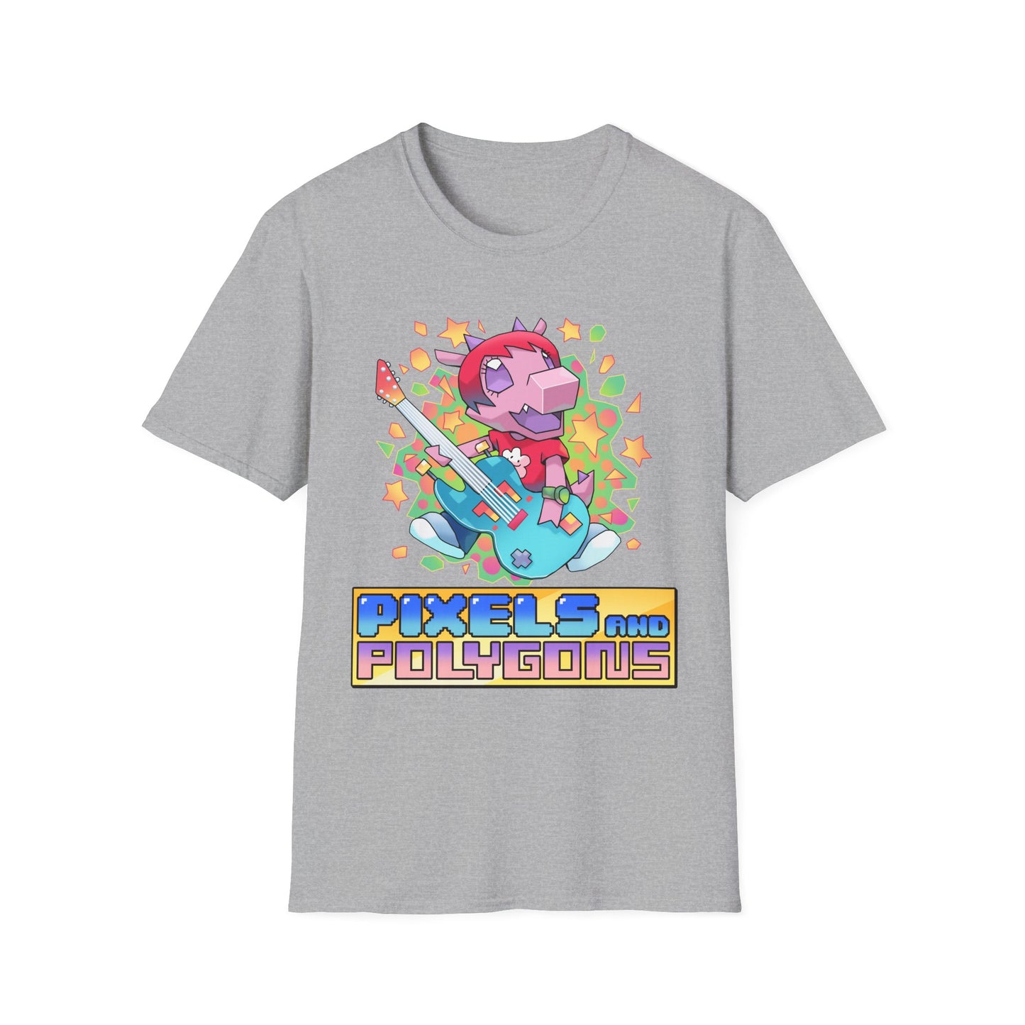 "Guitary Lamb" Unisex Softstyle T-Shirt