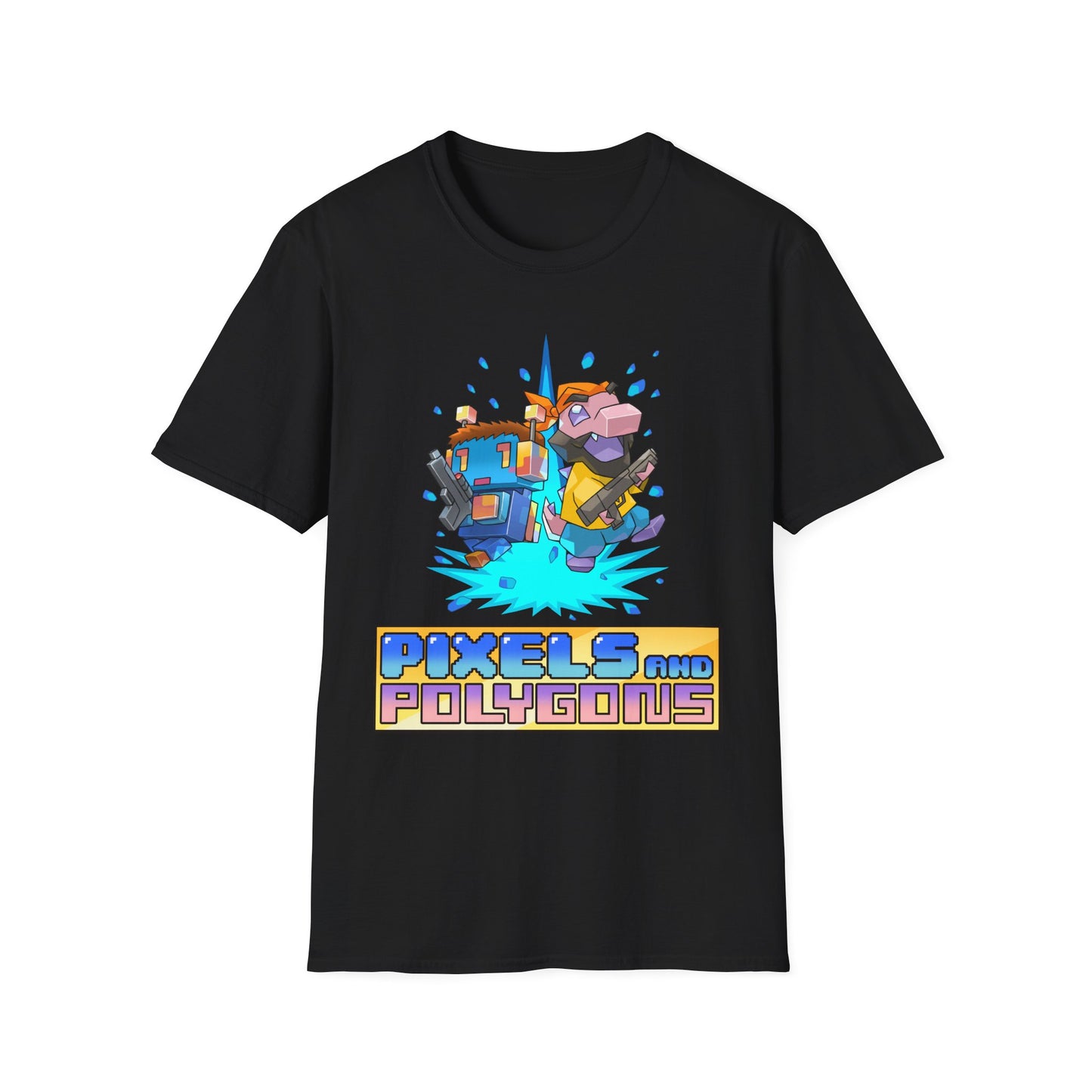 "Azure Sting" Unisex Softstyle T-Shirt