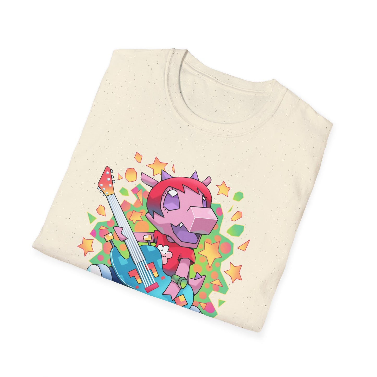 "Guitary Lamb" Unisex Softstyle T-Shirt