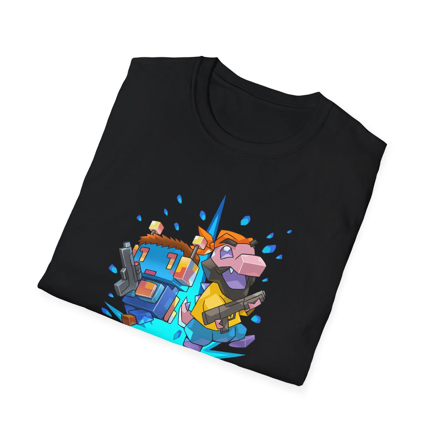 "Azure Sting" Unisex Softstyle T-Shirt