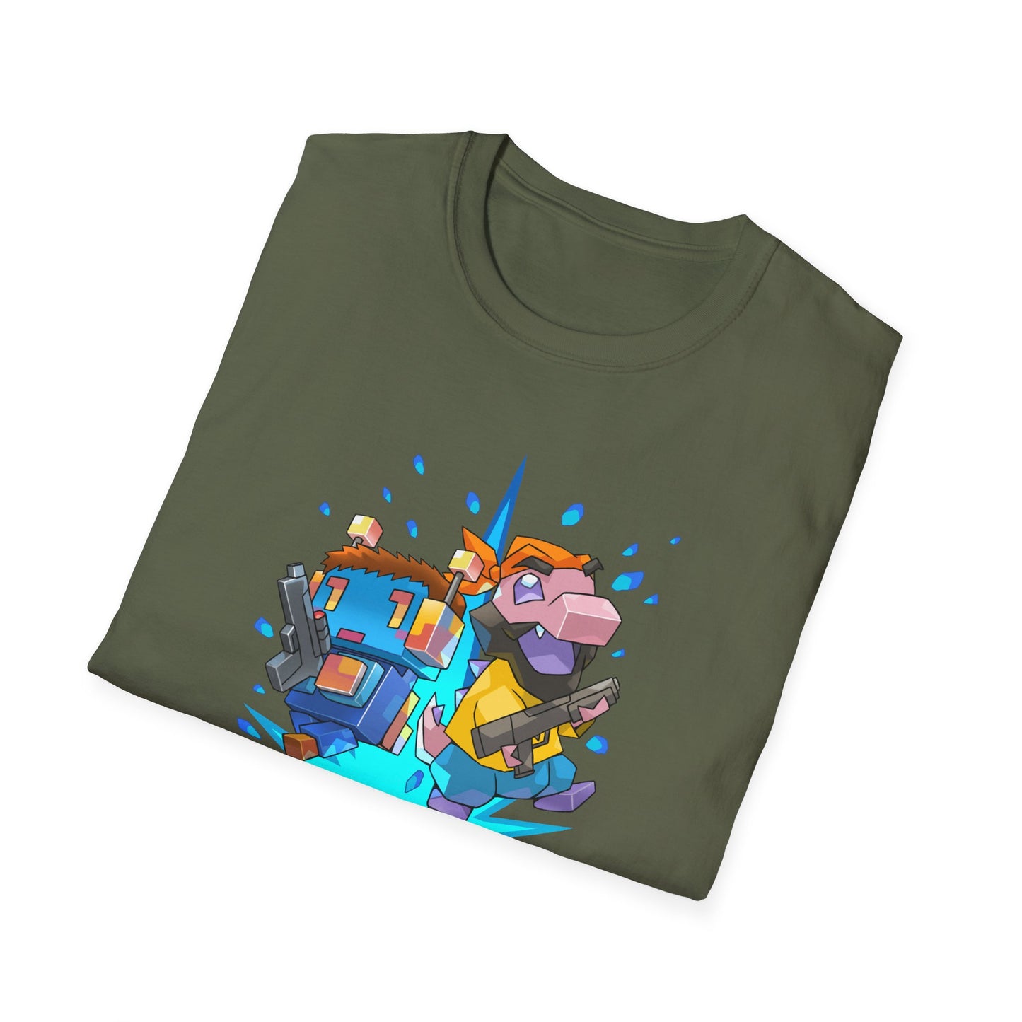 "Azure Sting" Unisex Softstyle T-Shirt