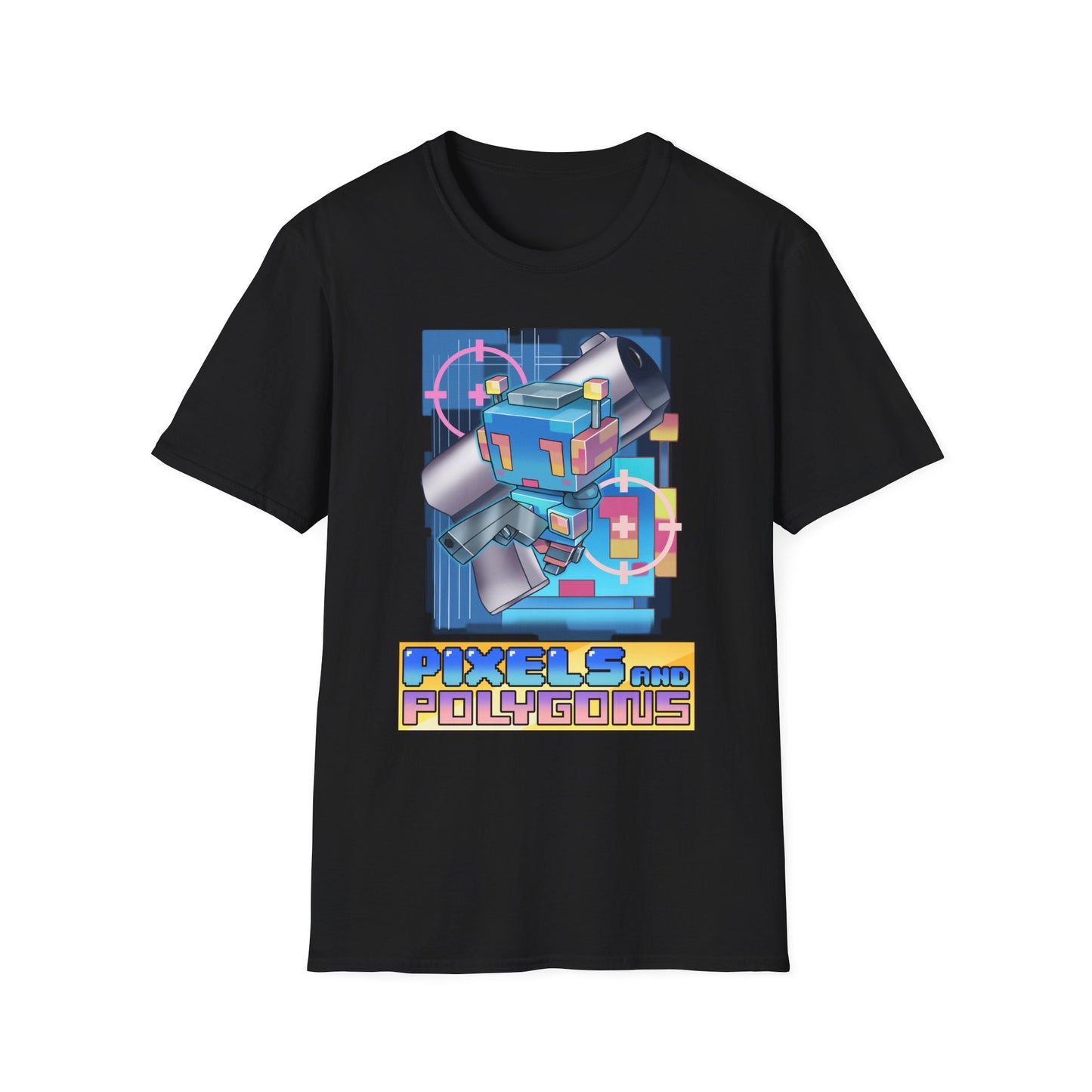 "Covert Robot" Unisex Softstyle T-Shirt
