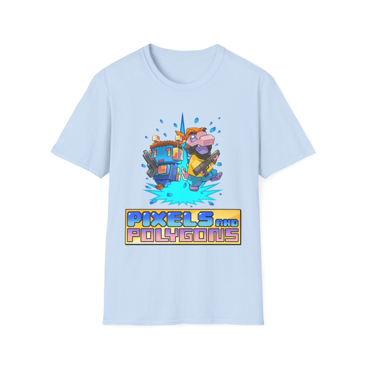 "Azure Sting" Unisex Softstyle T-Shirt