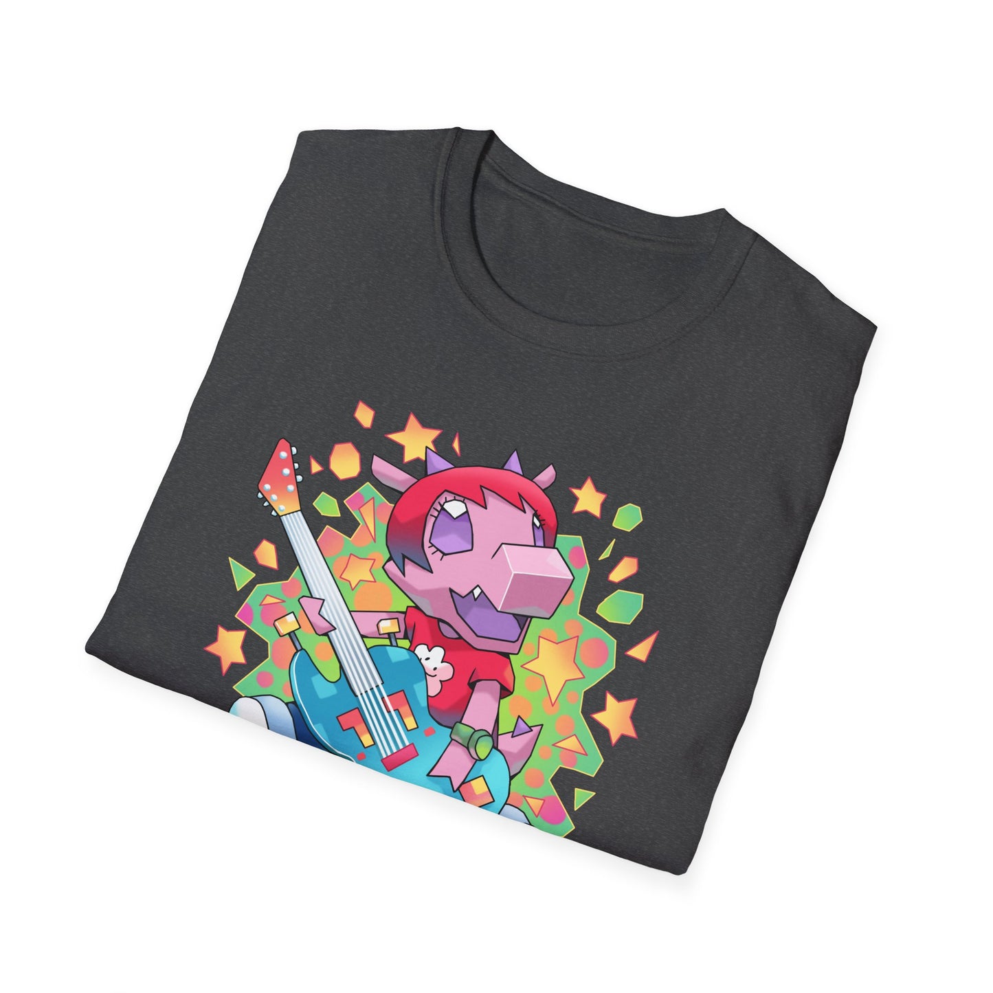 "Guitary Lamb" Unisex Softstyle T-Shirt