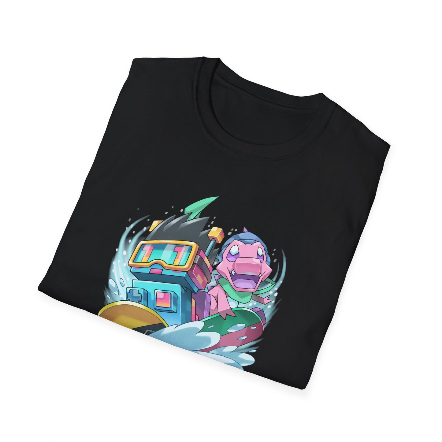 "Snowboard Mascots!" Unisex Softstyle T-Shirt