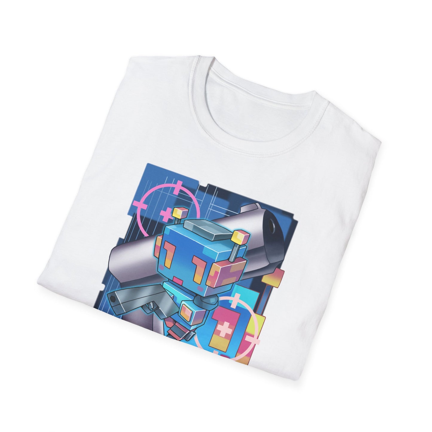 "Covert Robot" Unisex Softstyle T-Shirt