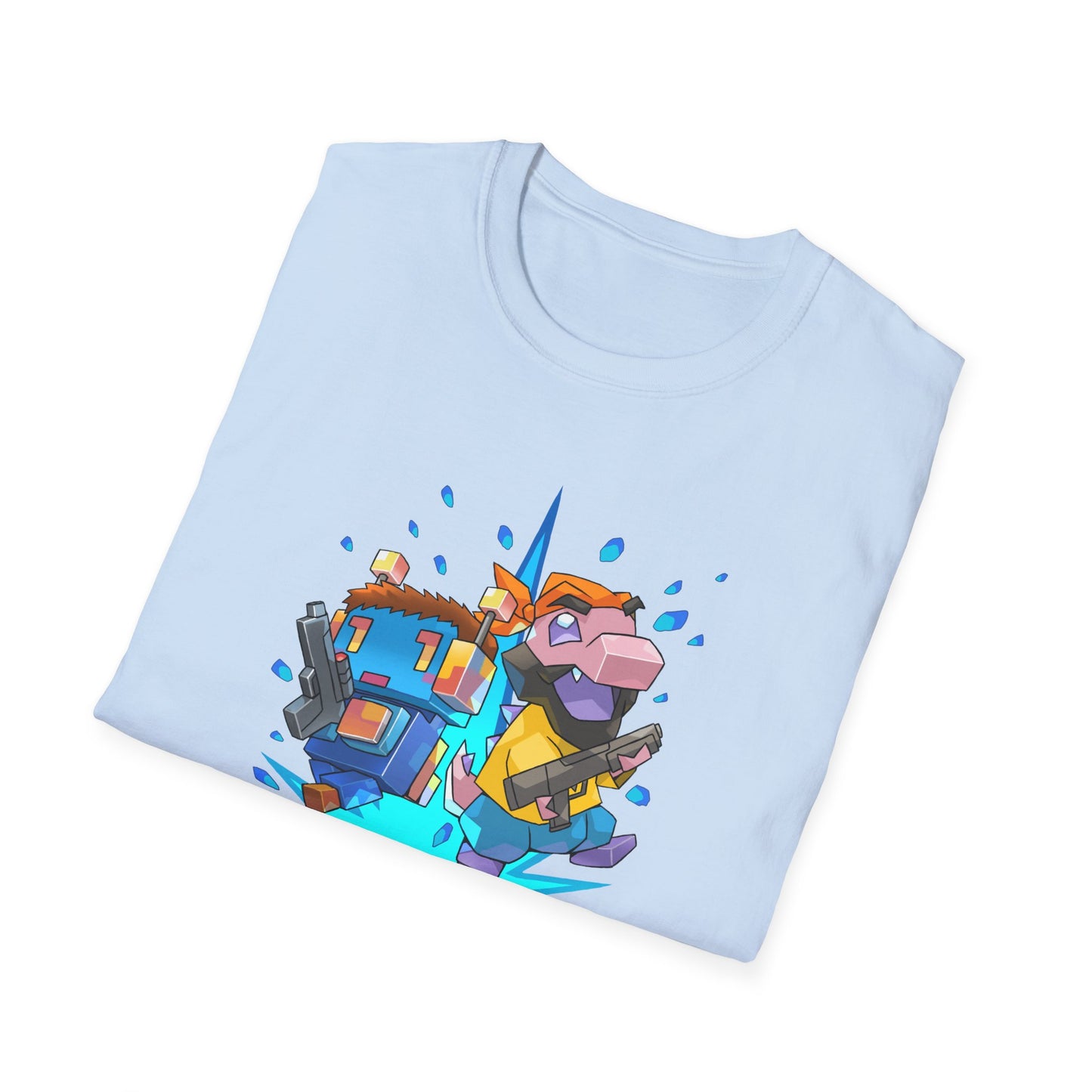 "Azure Sting" Unisex Softstyle T-Shirt