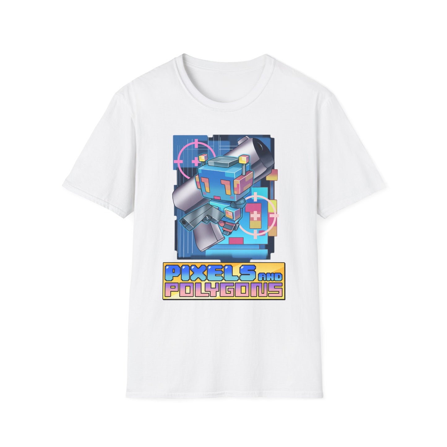 "Covert Robot" Unisex Softstyle T-Shirt