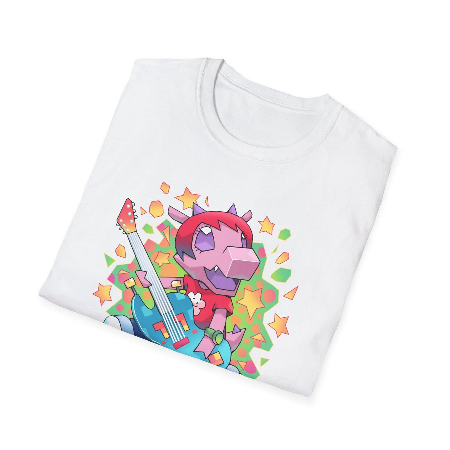 "Guitary Lamb" Unisex Softstyle T-Shirt