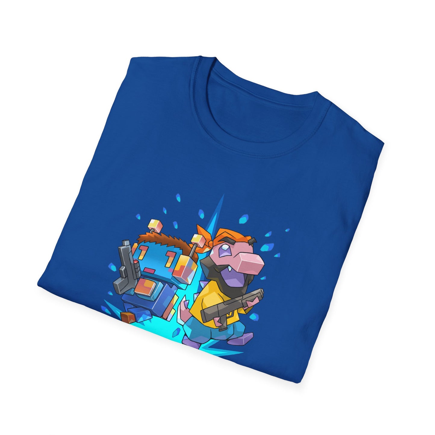 "Azure Sting" Unisex Softstyle T-Shirt