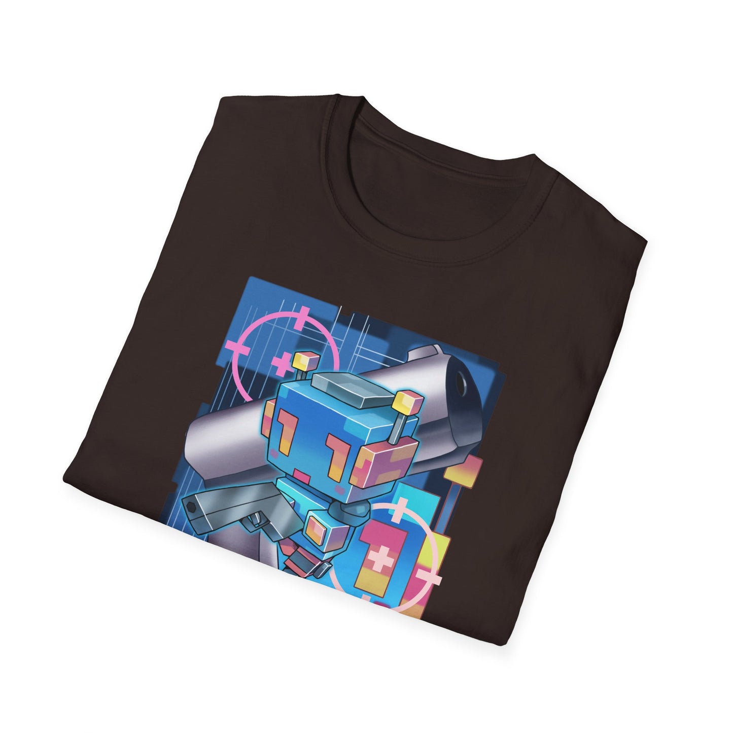 "Covert Robot" Unisex Softstyle T-Shirt