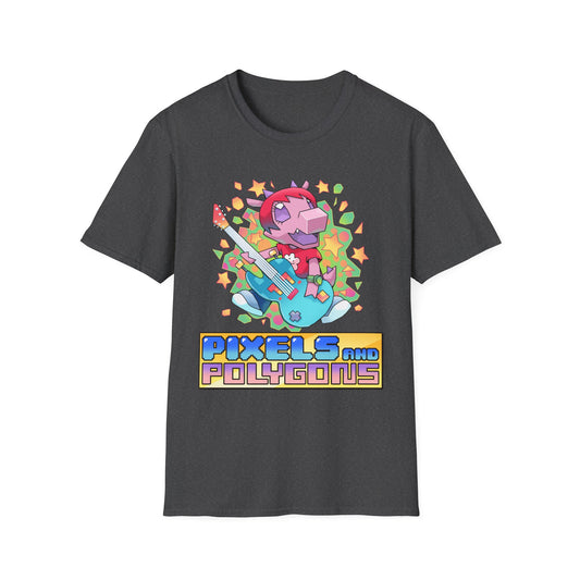 "Guitary Lamb" Unisex Softstyle T-Shirt